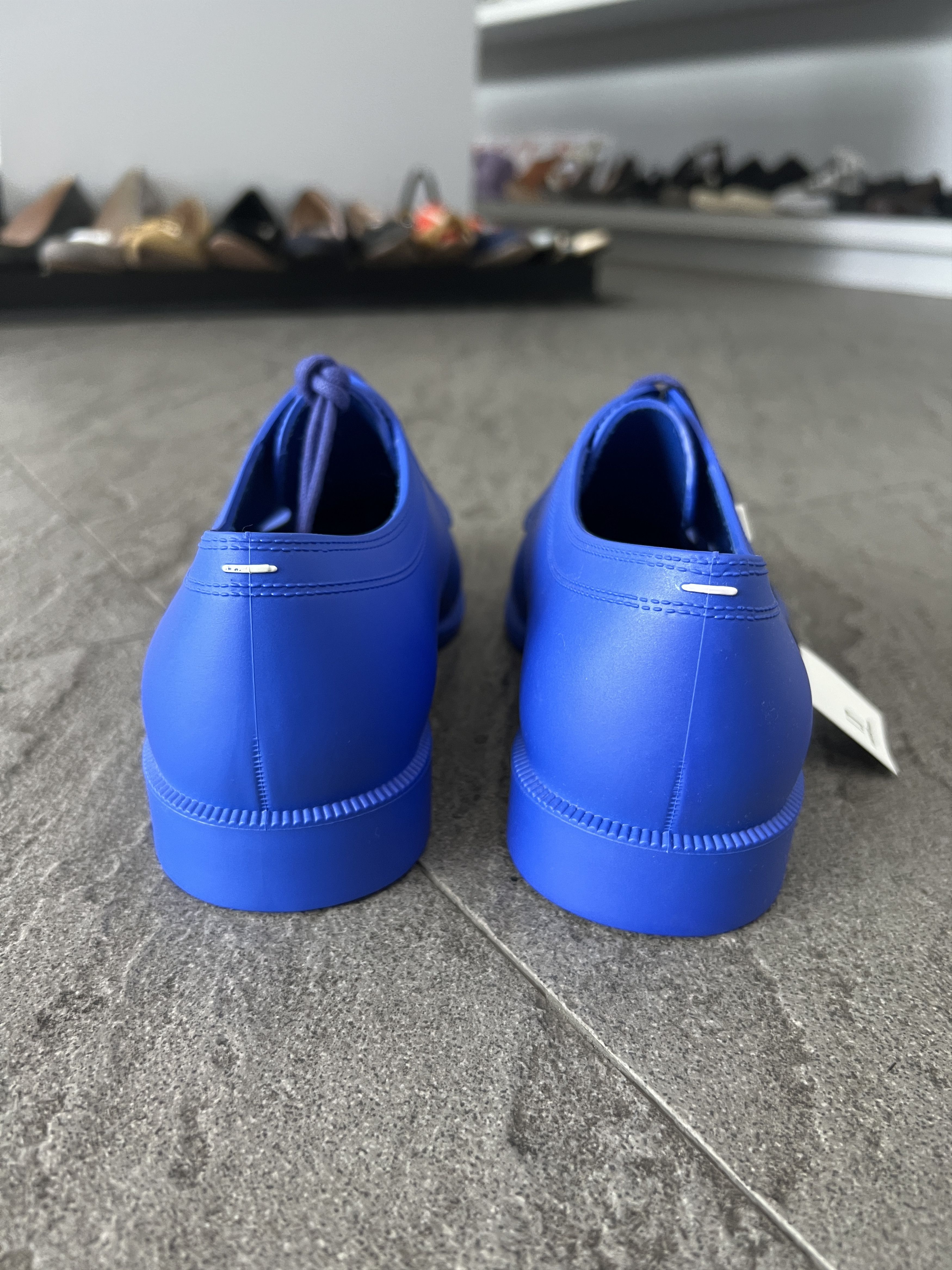 Maison Margiela Maison Margiela Tabi Lace Up Shoes Blue EU37 New Size US 7 / IT 37 - 5 Thumbnail