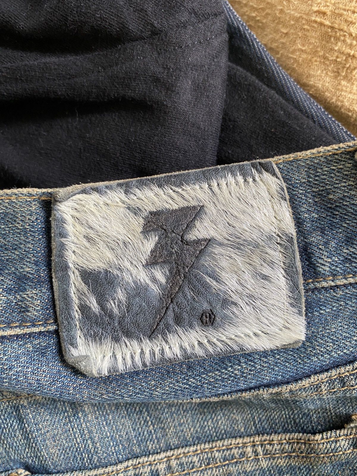 Japanese Brand Japanese Brand Ozone Rocks Distressed Denim Size US 29 - 14 Thumbnail
