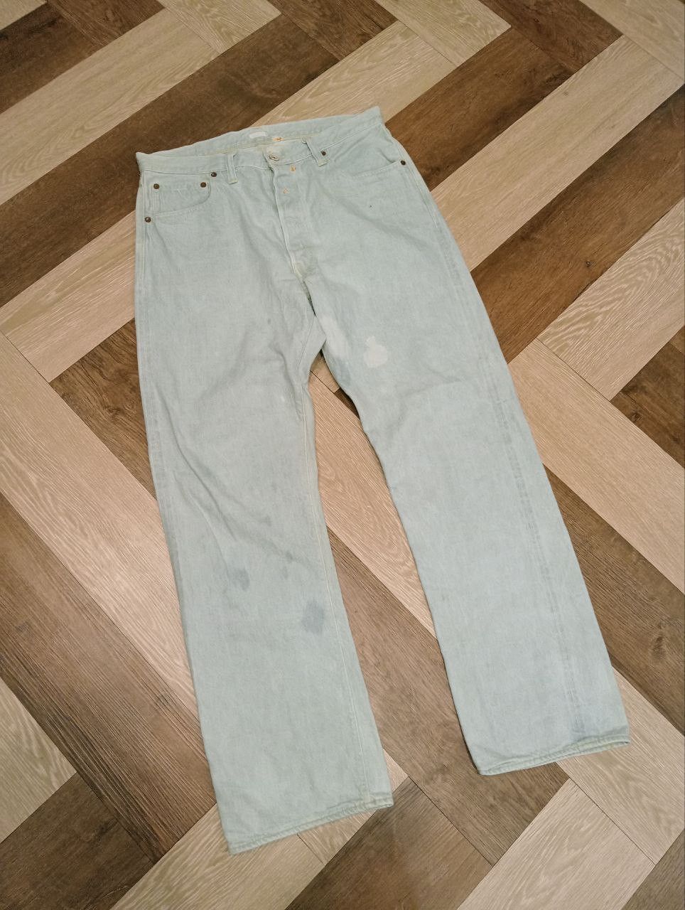 Warehouse VINTAGE WAREHOUSE JAPAN DUCK DIGGER SELVEDGE JEANS Size US 36 / EU 52 - 7 Thumbnail