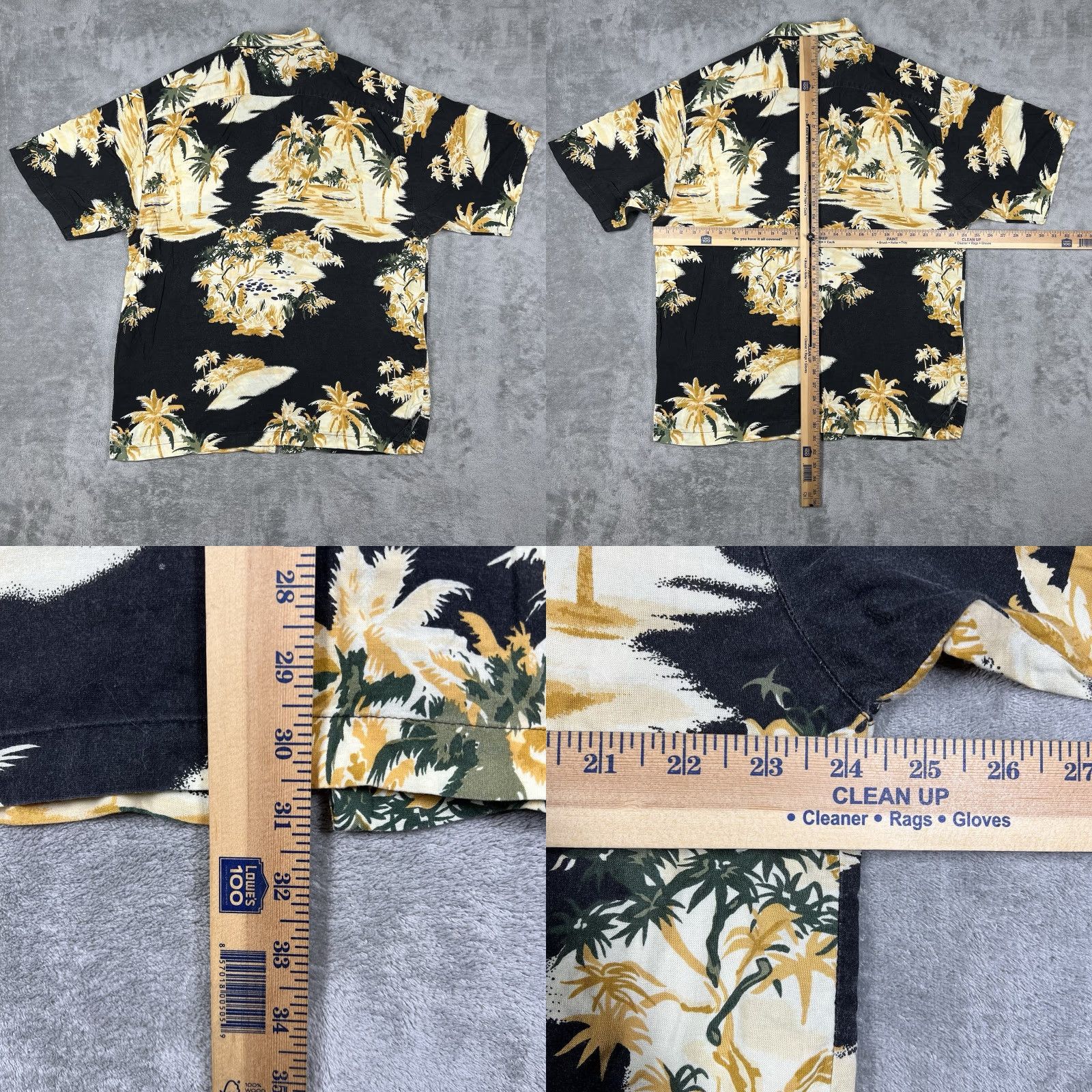 Vintage VINTAGE Linguine & Bob Hawaiian Shirt Men's Button Up Size L Blue Floral Short Sleeve Regular Button-Up 100% Rayon Size US L / EU 52-54 / 3 - 8 Thumbnail
