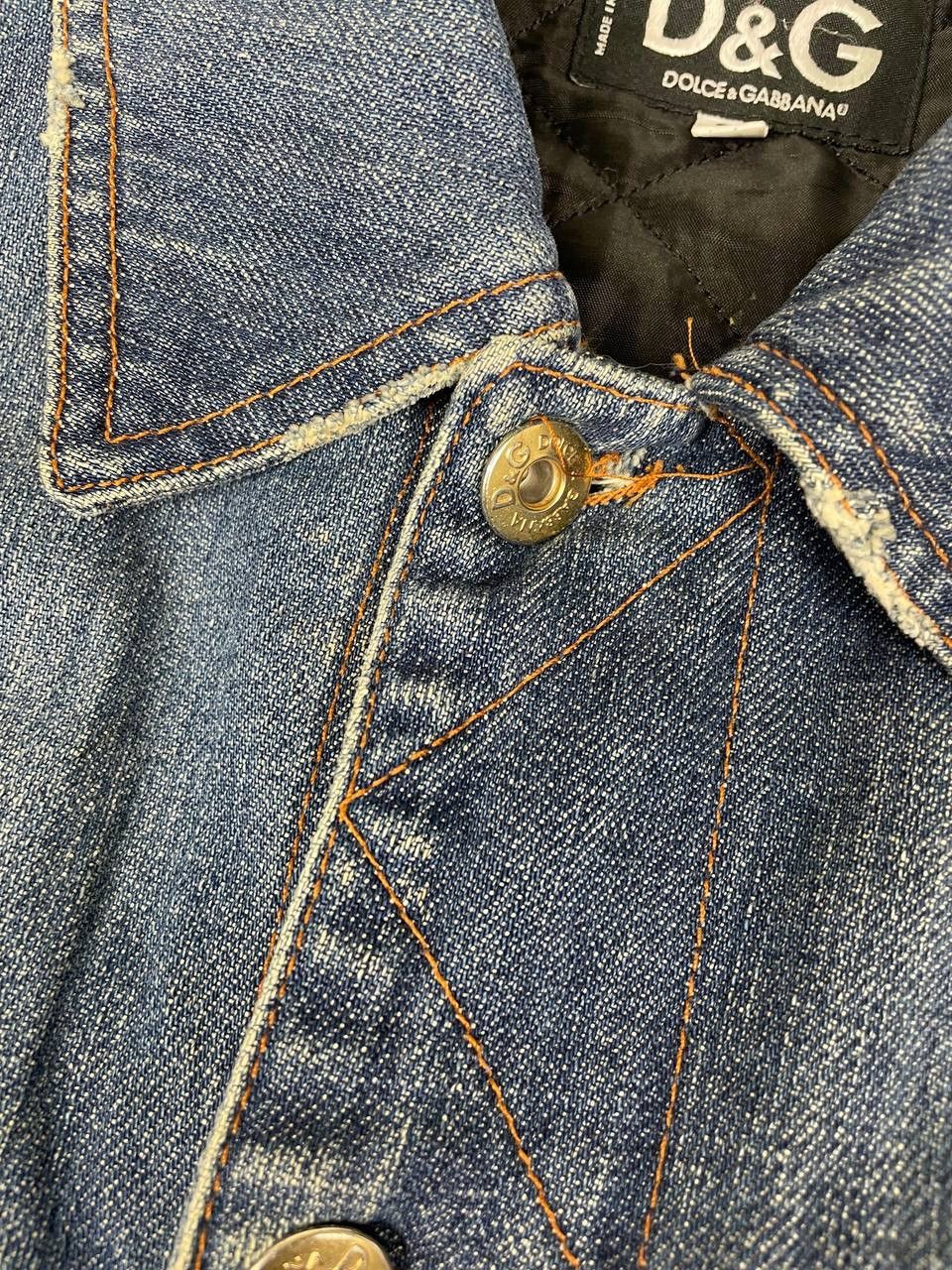 Dolce & Gabbana Vintage Dolce Gabbana Denim Jacket Y2K 90s Size US L / EU 52-54 / 3 - 7 Thumbnail