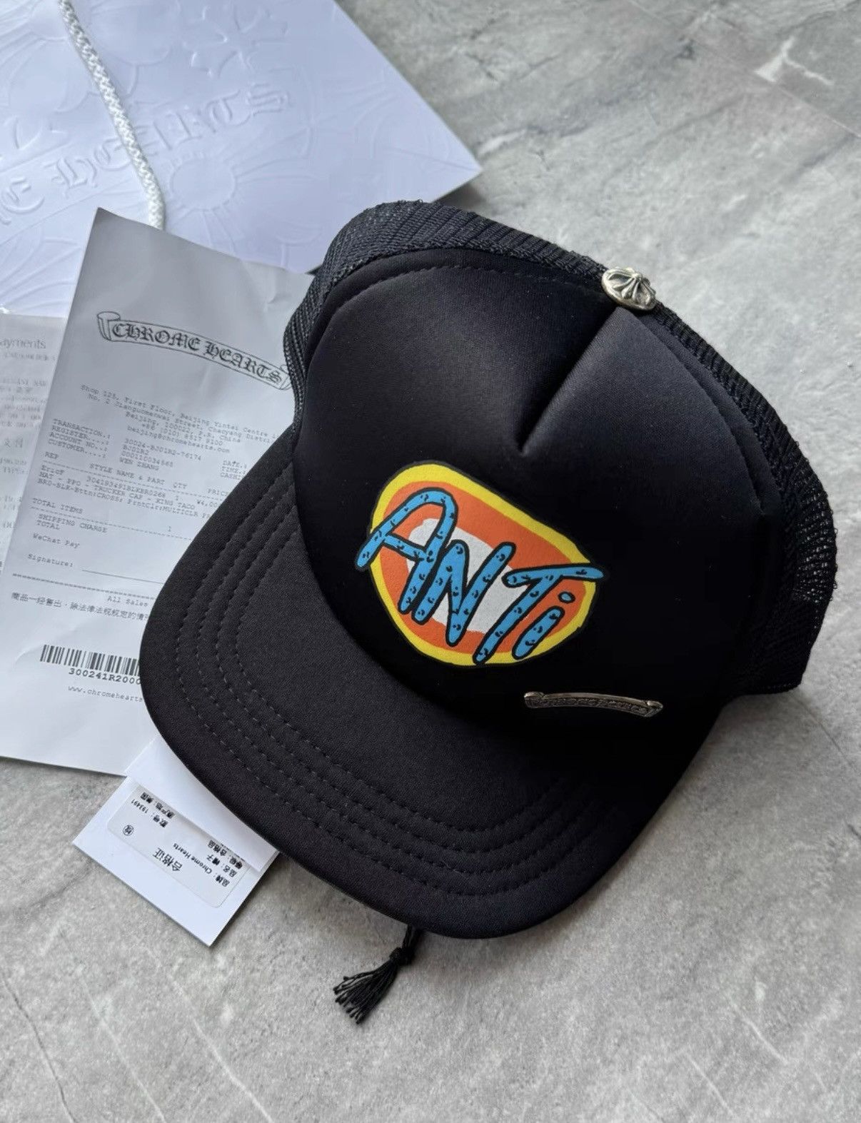 Chrome Hearts Chrome Hearts Matty Boy Graffiti Baseball Cap Size ONE SIZE - 1 Thumbnail