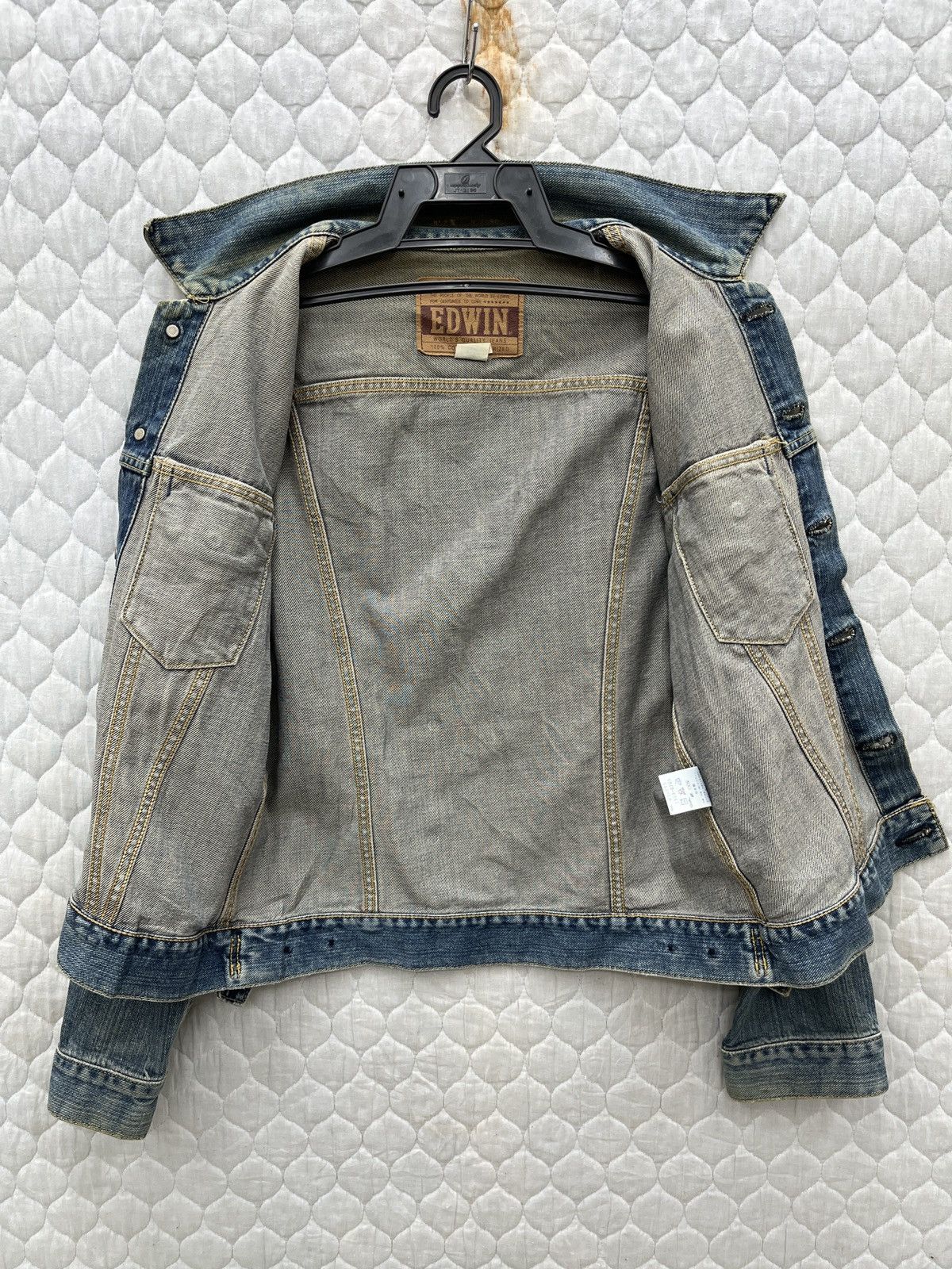 Edwin 🔥🔥🔥STEALS EDWIN DENIM TRUCKER JACKET Size S / US 4 / IT 40 - 7 Thumbnail