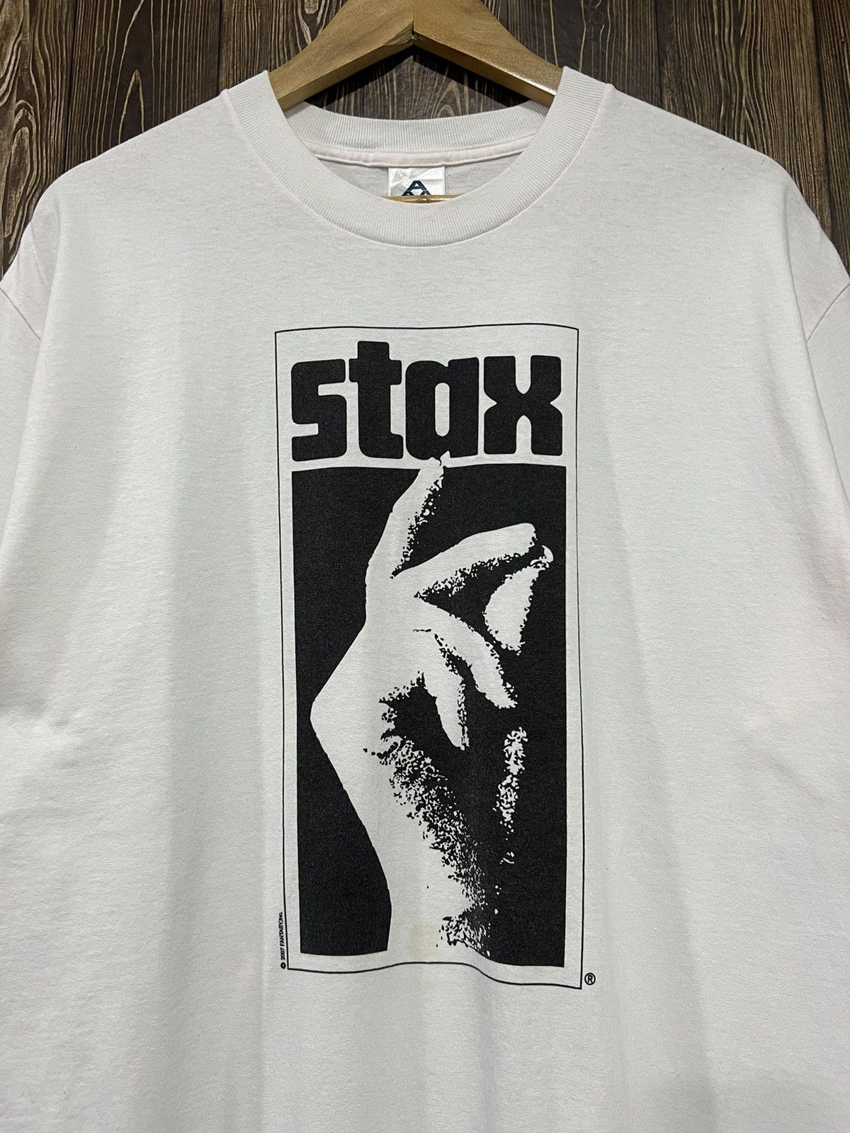 Vintage Vintage Stax Records Tshirt Size US L / EU 52-54 / 3 - 2 Thumbnail