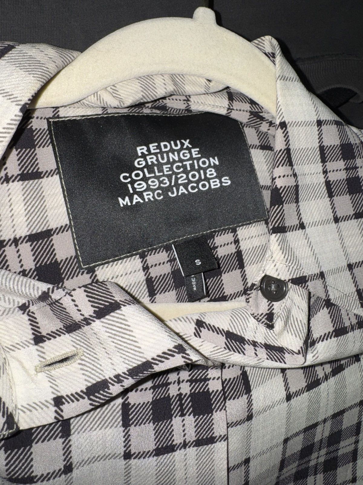 Marc Jacobs 1993 Perry Ellis Grunge Collection Silk Flannel Size US S / EU 44-46 / 1 - 3 Thumbnail