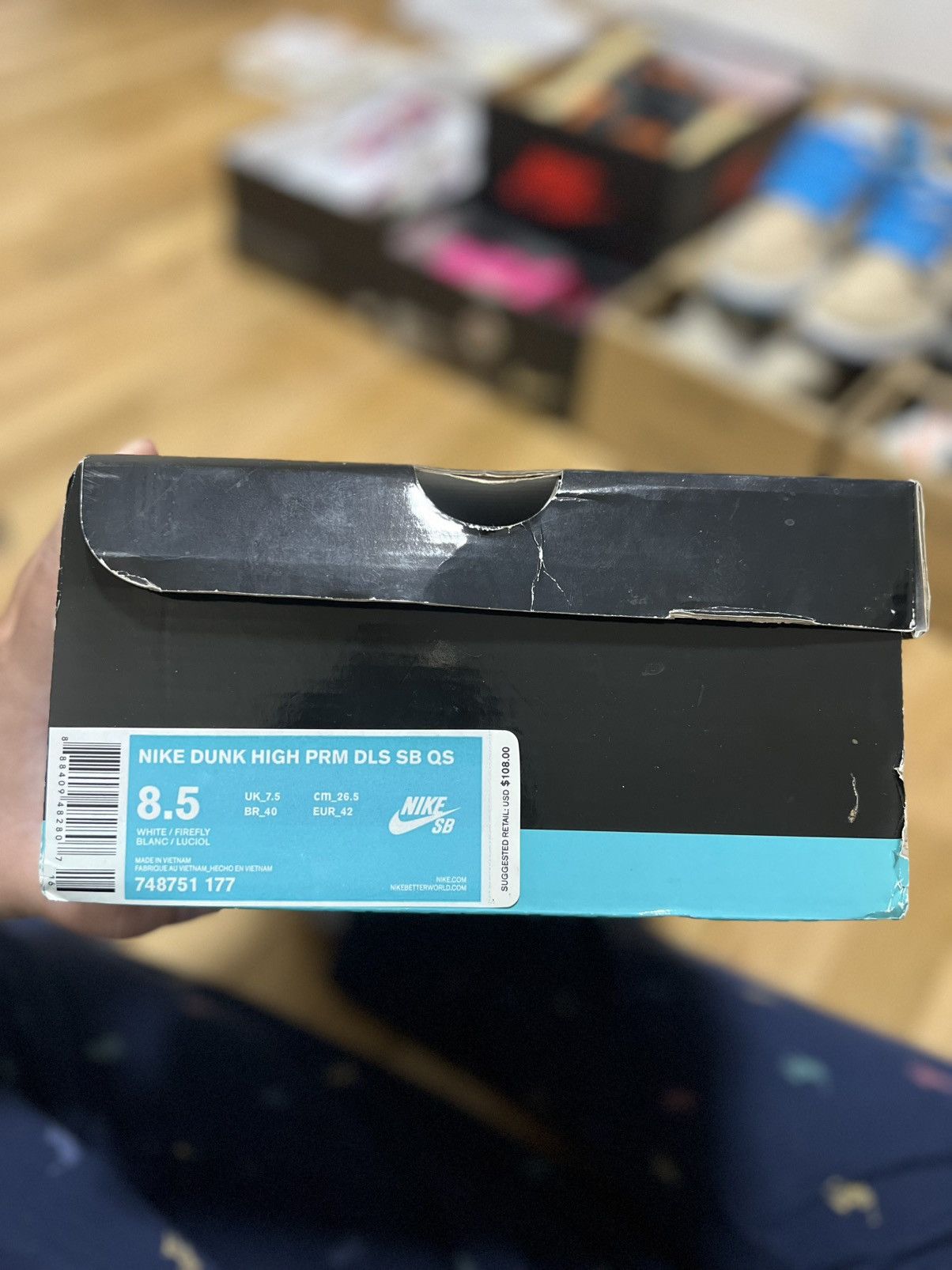Nike Nike SB Dunk High “De La Soul” QS Size 8.5 Size US 8.5 / EU 41-42 - 2 Thumbnail