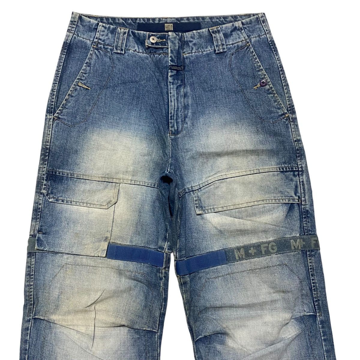 Marithe + Francois Girbaud Vintage Marithe Francois Girbaud Denim Baggy Jeans Mudwash Size US 34 / EU 50 - 3 Thumbnail