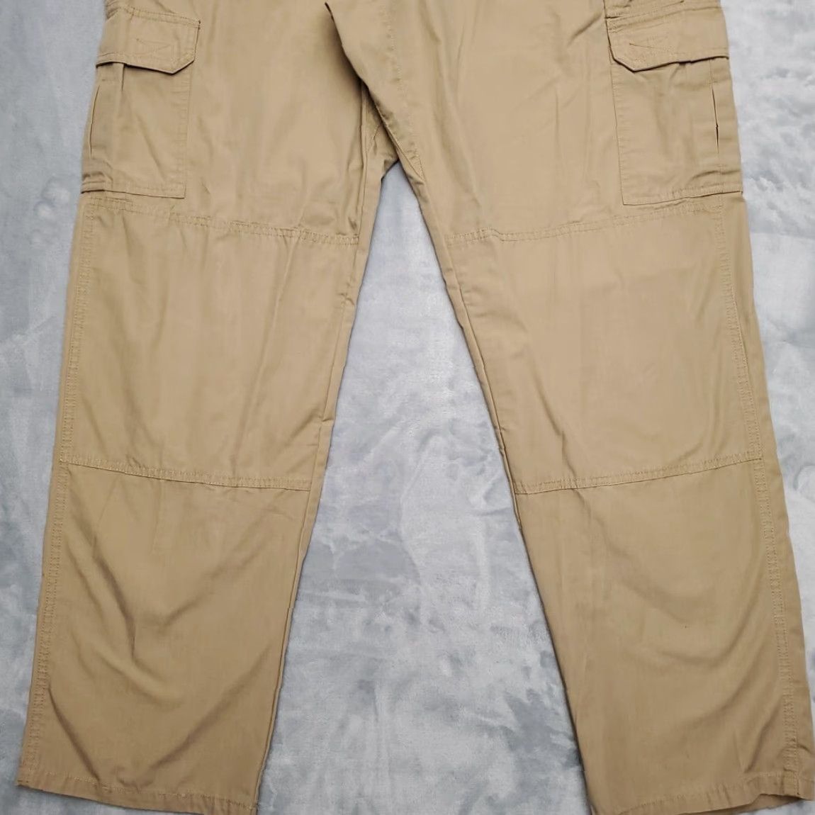 Vintage 5.11 Tactical Pants Men 36x34 Khaki Ripstop Cargo Flat Front Outdoor Utility Shirts? Size US 36 / EU 52 - 2 Thumbnail