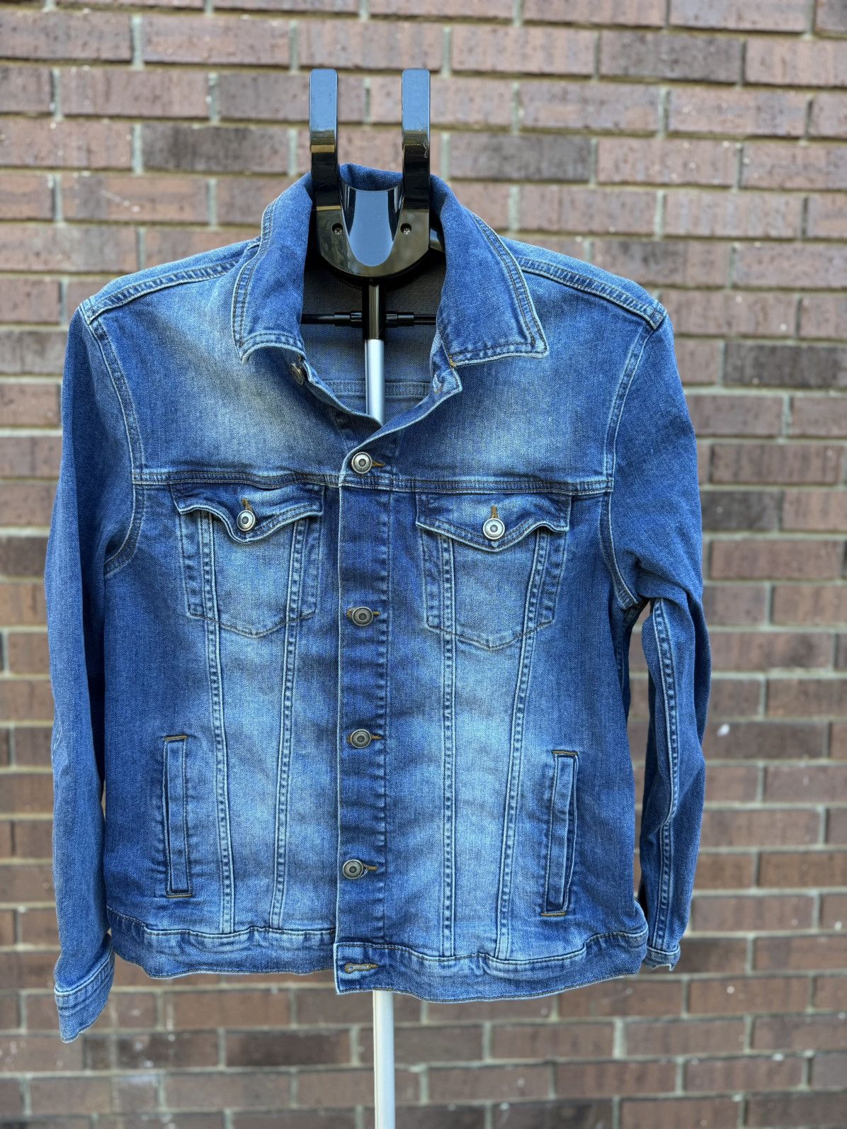 Disney Disney The Lion King Broadway Musical Denim Blue Jean Jacket Size US S / EU 44-46 / 1 - 4 Thumbnail