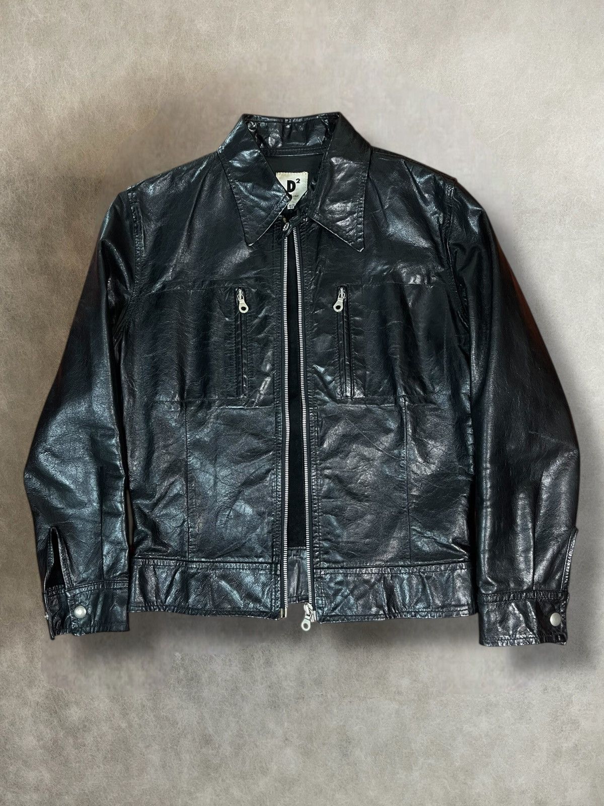 Dsquared2 Fw1996 Dsquared2 biker leather jacket Size US M / EU 48-50 / 2 - 5 Thumbnail