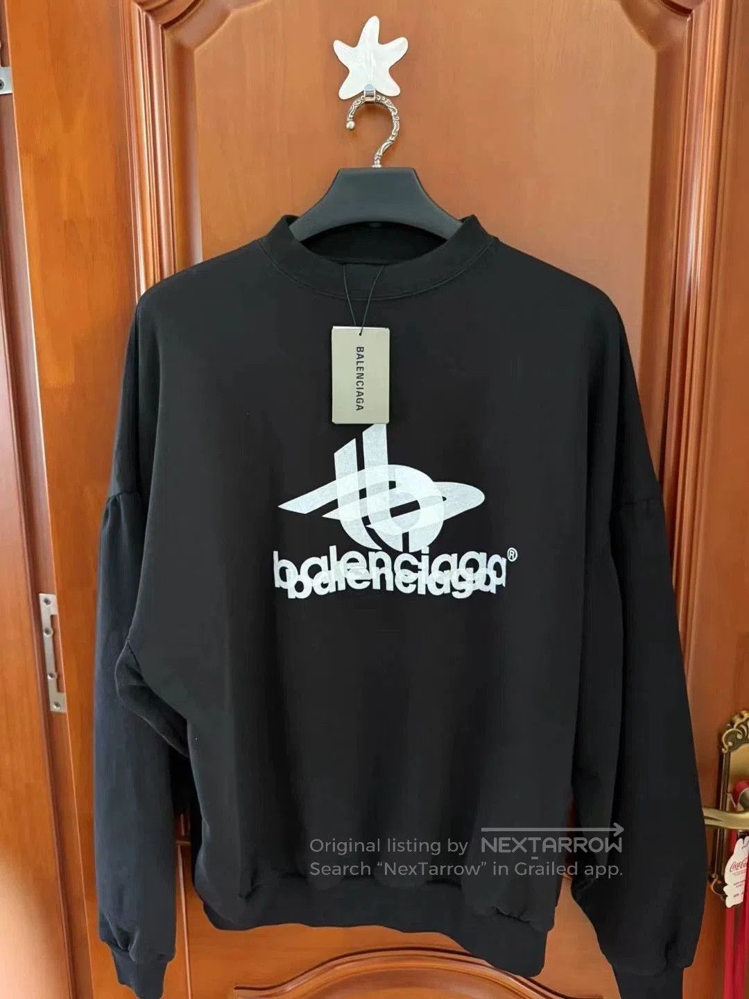 Balenciaga Balenciaga Phantom Logo Long Sleeve. Size US XXL / EU 58 / 5 - 1 Thumbnail