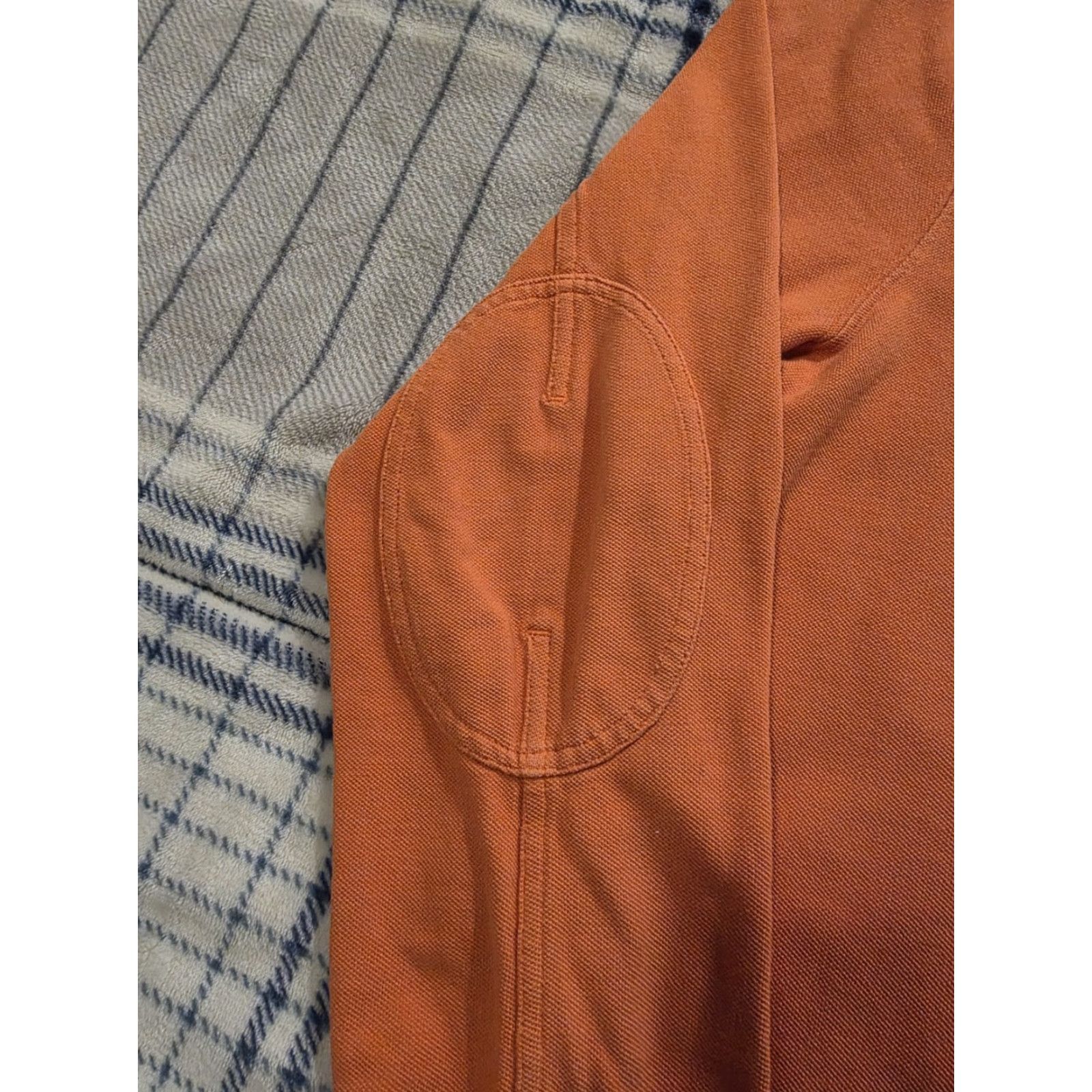 Polo Ralph Lauren VINTAGE Polo Ralph Lauren Full Zip Hoodie Orange Men's Large Shirt Size US L / EU 52-54 / 3 - 7 Thumbnail