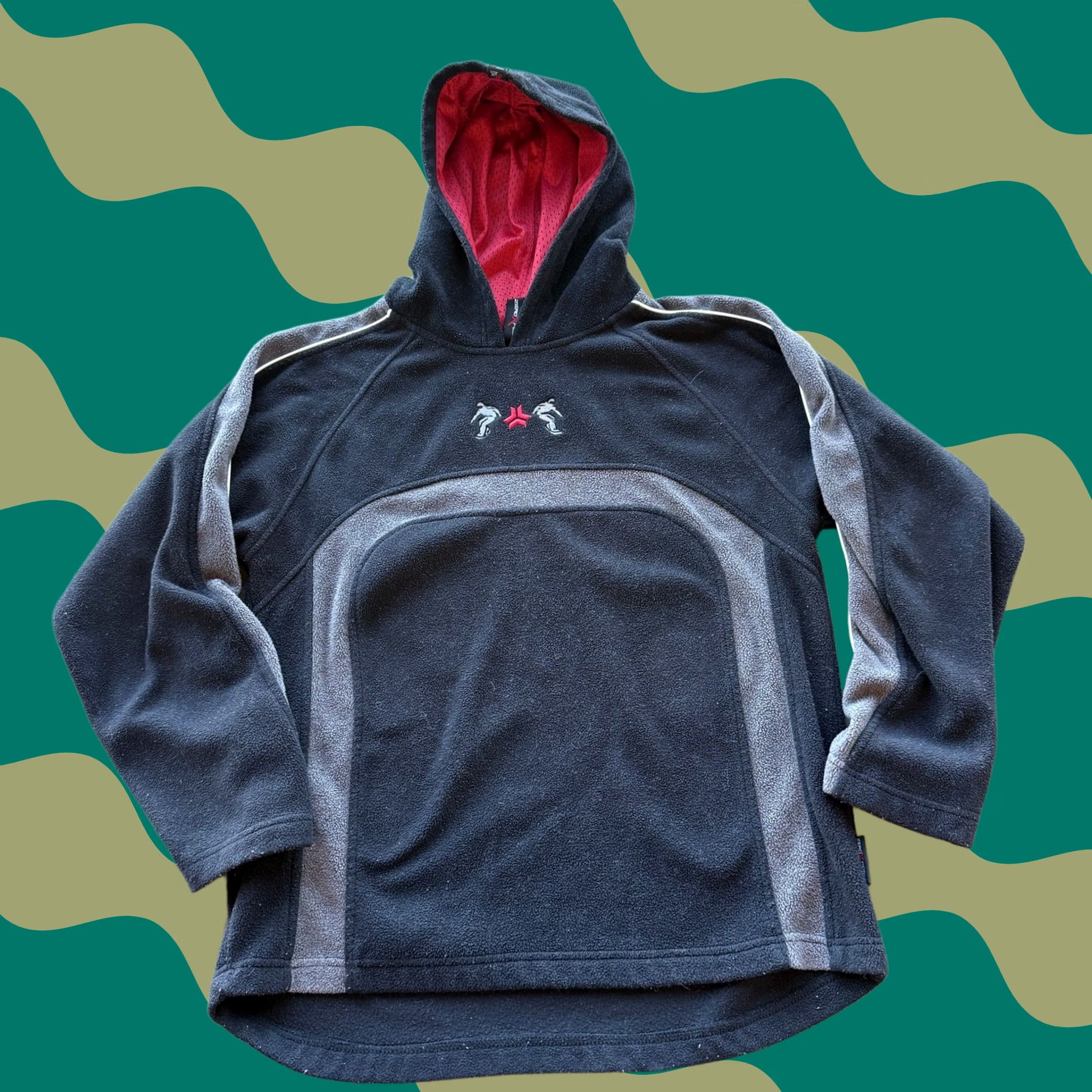 ZeroXposur VINTAGE Zero Xposur Black Grunge Fleece Snowboard Hoodie Sweatshirt L Mens Black Size US L / EU 52-54 / 3 - 1 Thumbnail