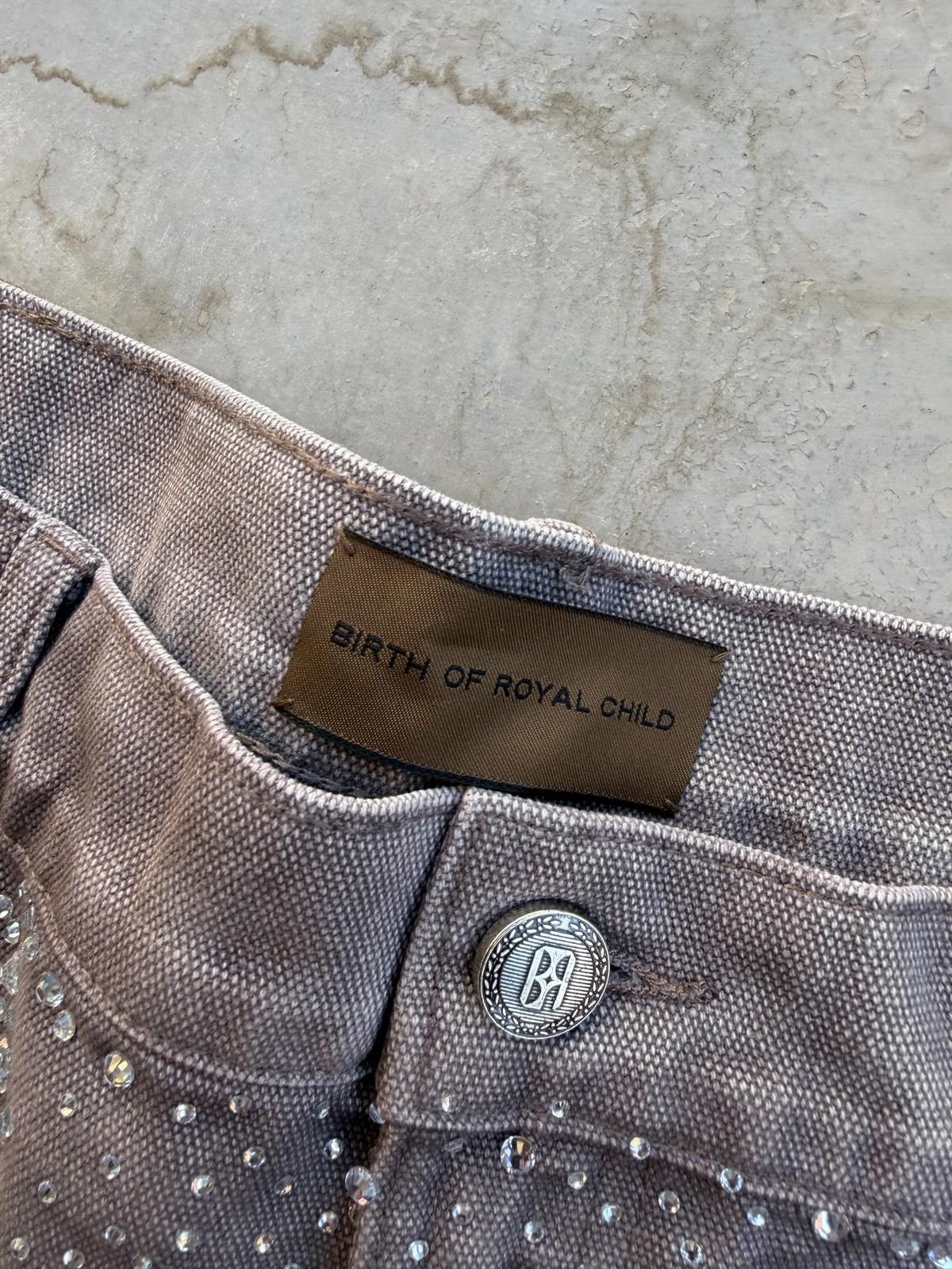 Other Birth Of A Royal Child “24K Diamond Shorts” – Purple – 38 Size US 38 / EU 54 - 4 Thumbnail