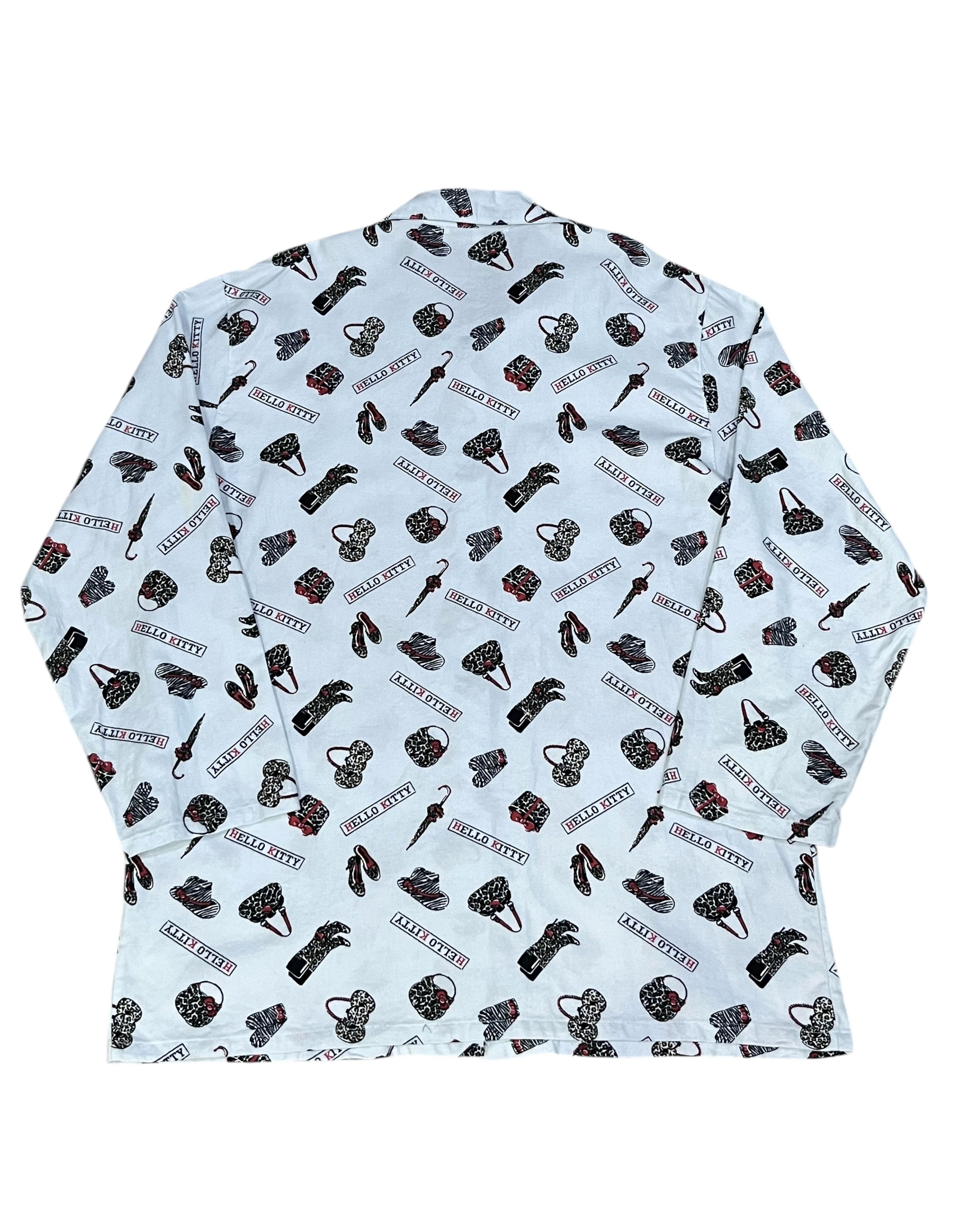 Sleeper HELLO KITTY 2008 Monogram Pajama Set Unisex Y2K Loungewear Size US L / EU 52-54 / 3 - 8 Thumbnail