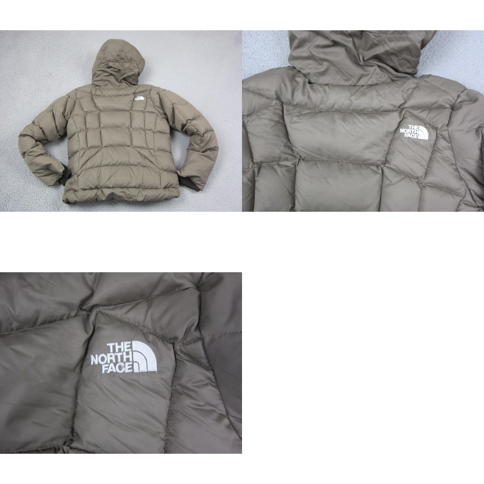 The North Face The North Face Jacket Womens M Green 600 Goose Down Puffer Hooded Outdoor Full Zip Pockets Solid Windproof Fall Winter Spring Regular Down Womens Size M / US 6-8 / IT 42-44 - 10 Thumbnail