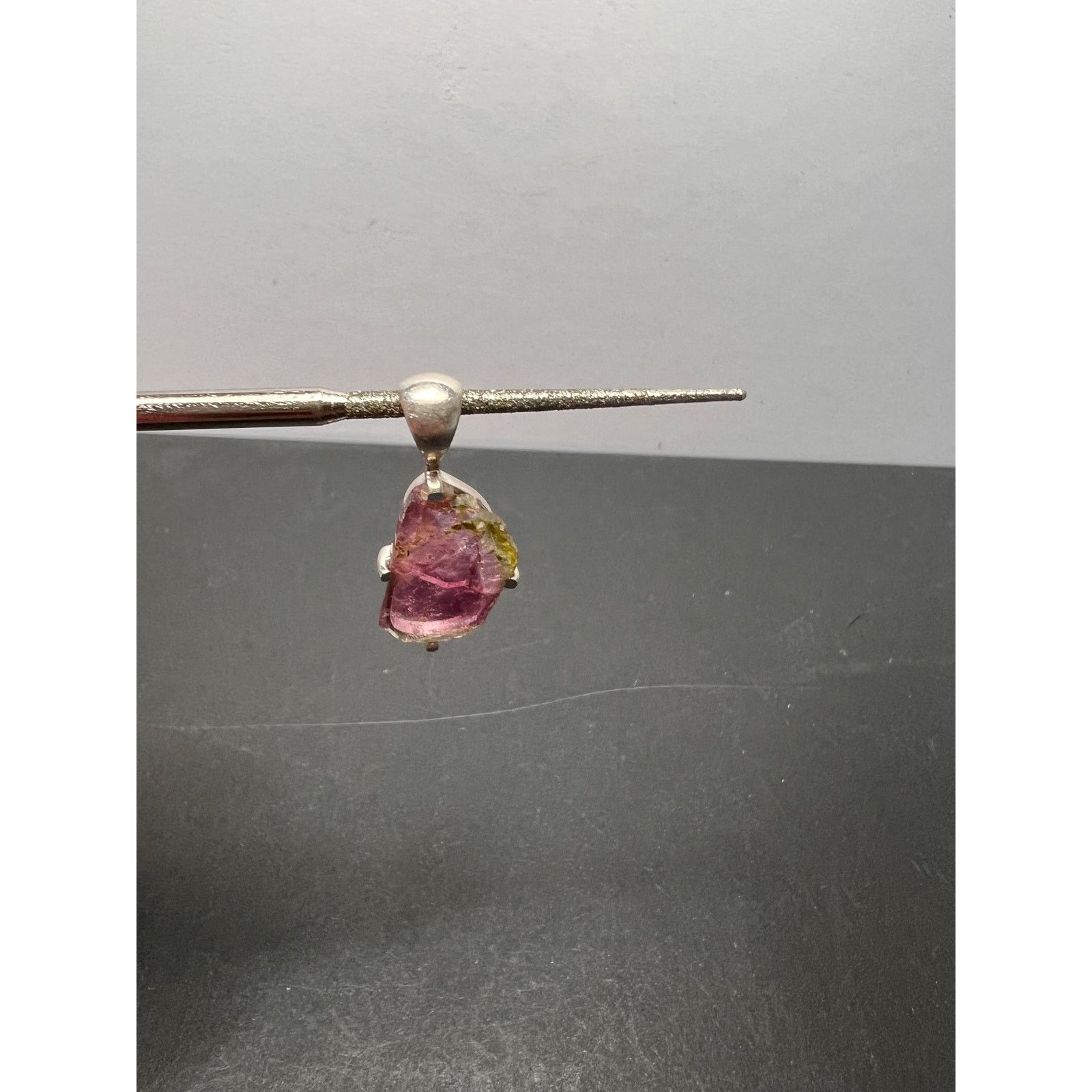 Other NEW Watermelon tourmaline sterling silver pendant 1.56 grams Size ONE SIZE - 10 Thumbnail