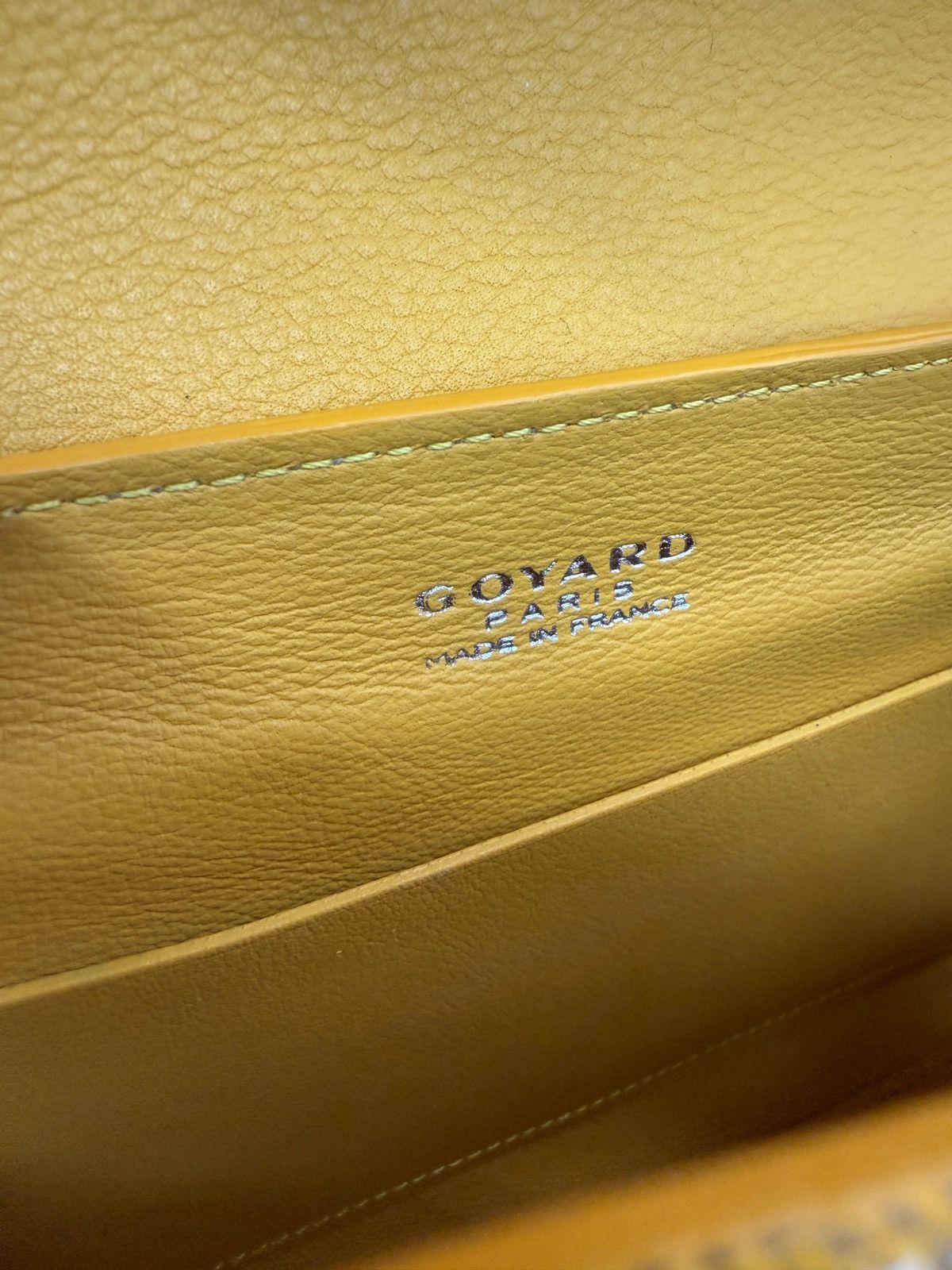 Goyard Goyard Yellow Mini Bag Size ONE SIZE - 13 Thumbnail