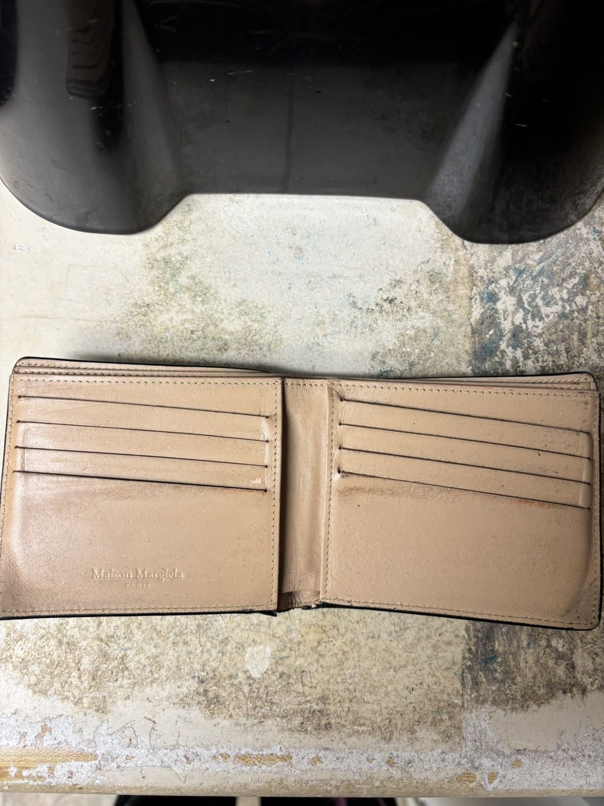 Maison Margiela Maison Margiela Leather Bi-Fold Wallet Size ONE SIZE - 2 Thumbnail