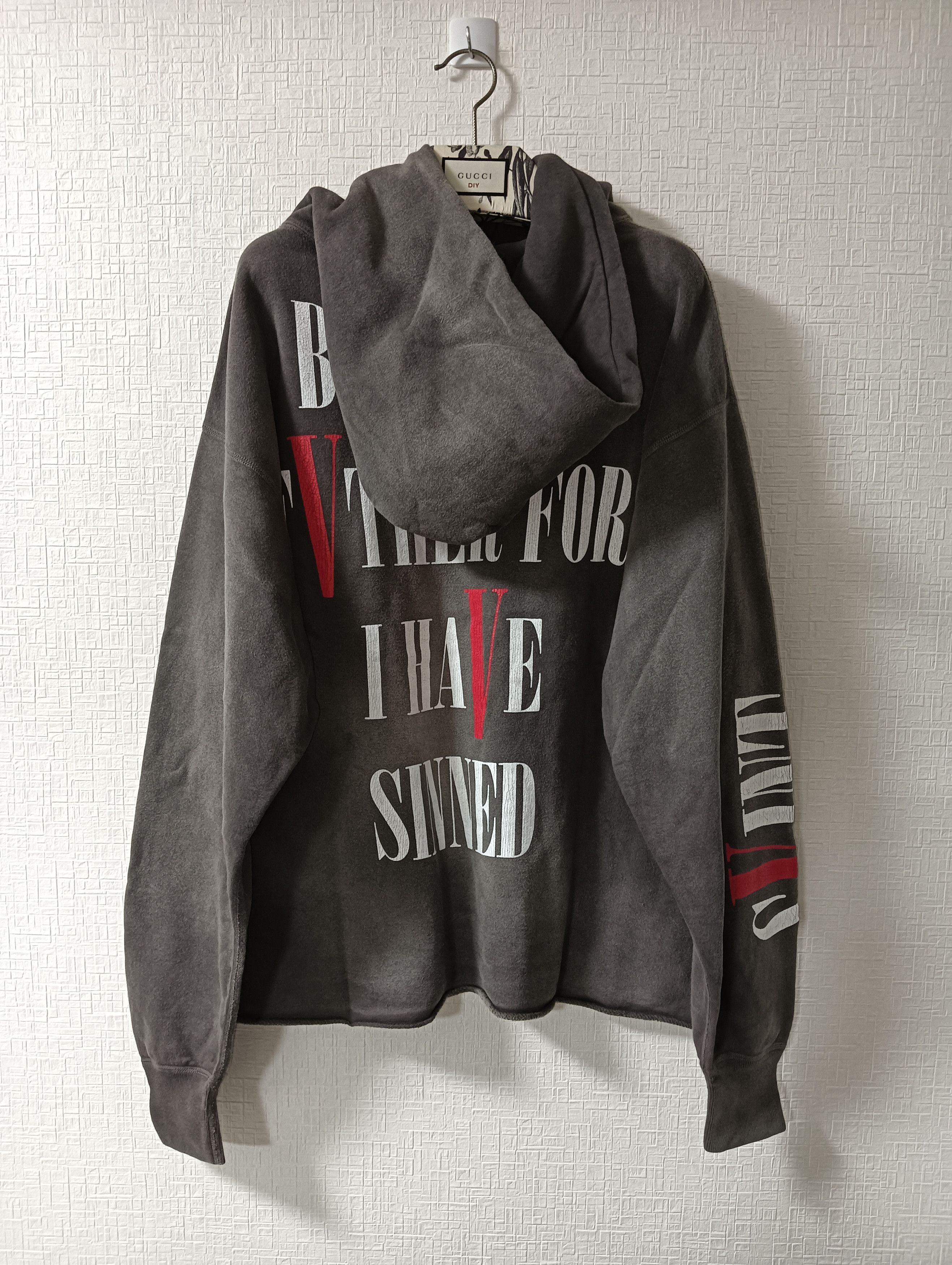 Saint Michael × Vlone Vlone 'Jesus' Hoodie Size US L / EU 52-54 / 3 - 2 Thumbnail