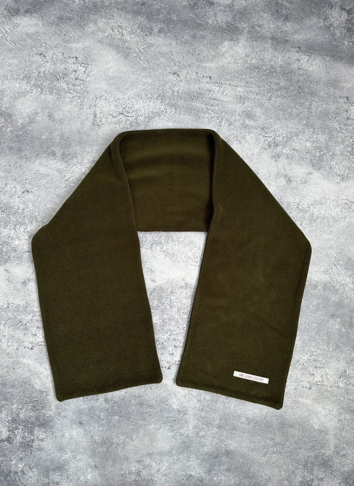 Versace Jeans Couture Vintage Versace Jeans Couture Teddy Green Scarf Muffler VJC Size ONE SIZE - 3 Thumbnail