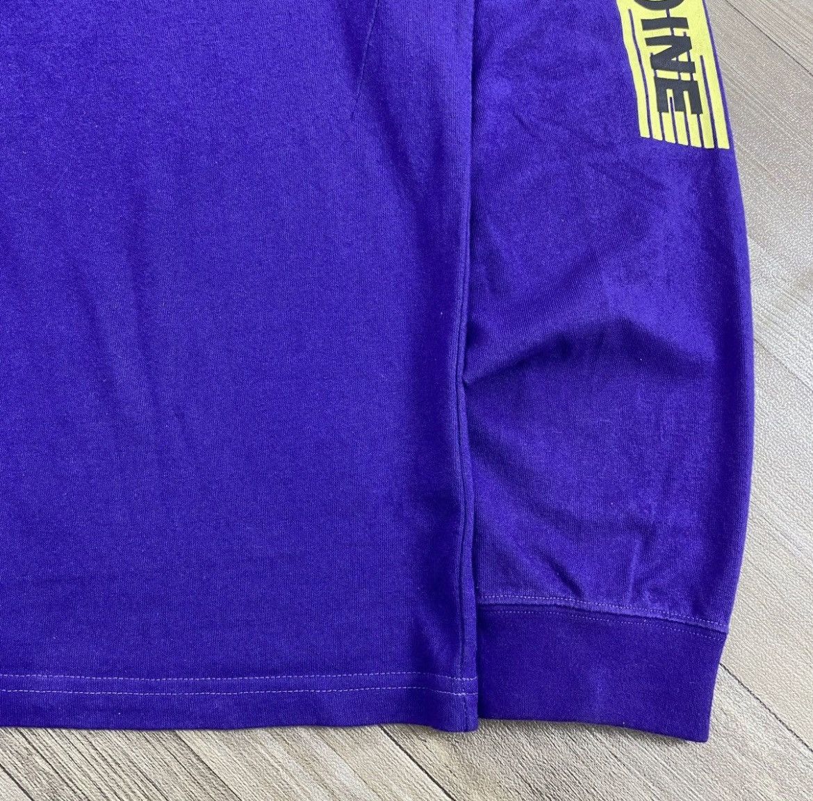 Number (N)ine Number (N)ine Spell Out Logo Tapped Longslevee Shirt Purple Size US L / EU 52-54 / 3 - 8 Thumbnail