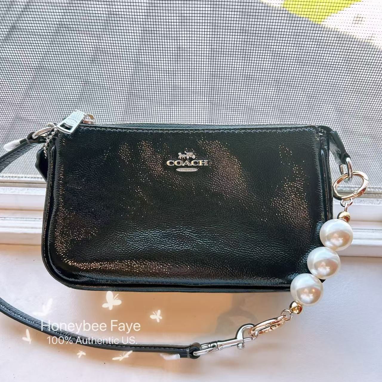 Coach Nolita 19 CW408 plus extended Pearl chain Size ONE SIZE - 2 Thumbnail