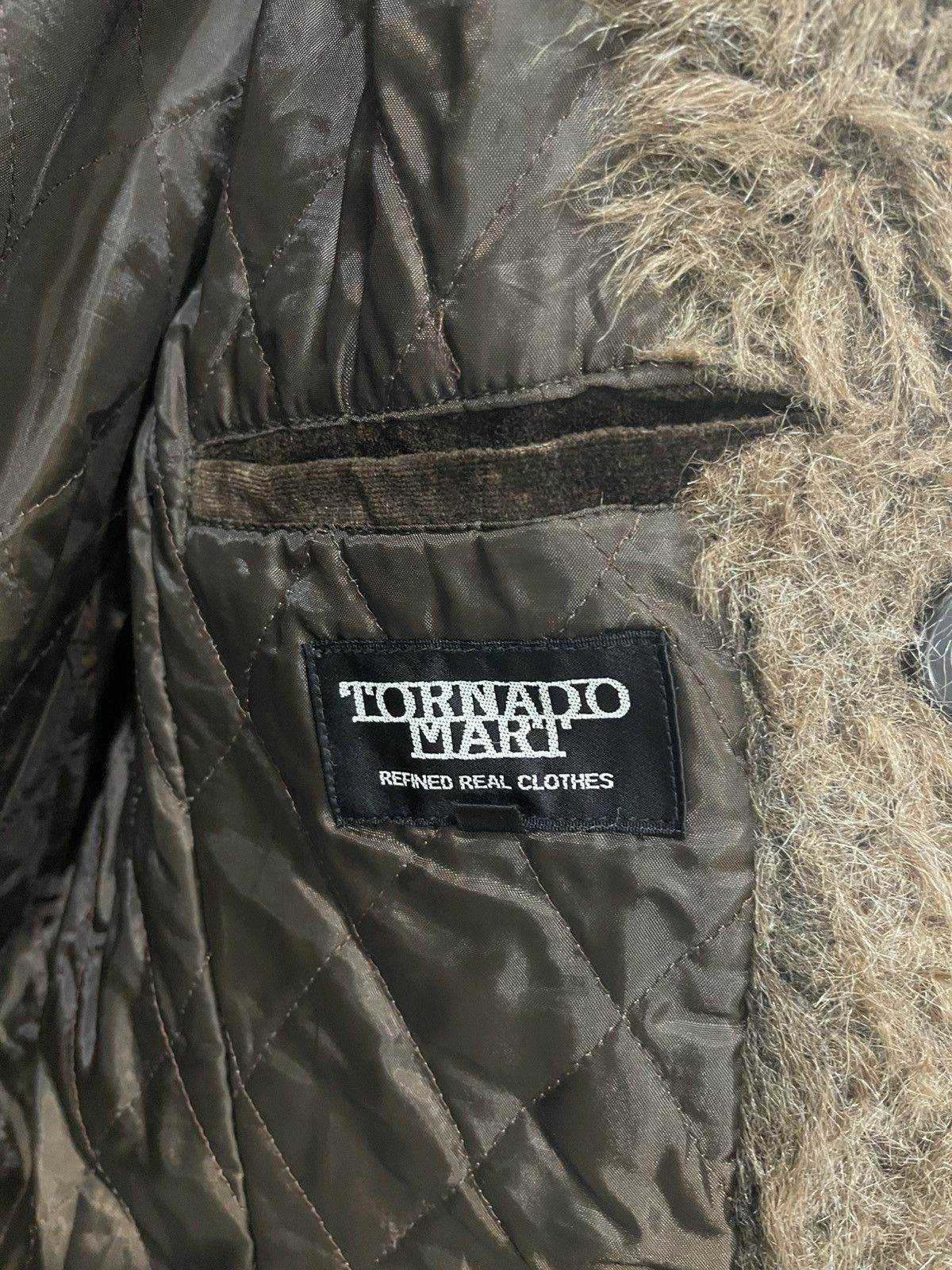 Tornado Mart Vintage Tornado Mart Japan Faux Fur Velvet Jacket Size US L / EU 52-54 / 3 - 13 Thumbnail
