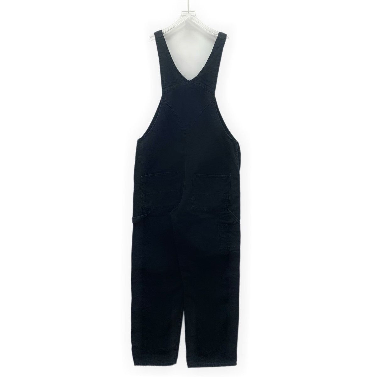 Carhartt Carhartt Black Cotton Overalls Denim Pants K26WX Size 33" - 2 Thumbnail