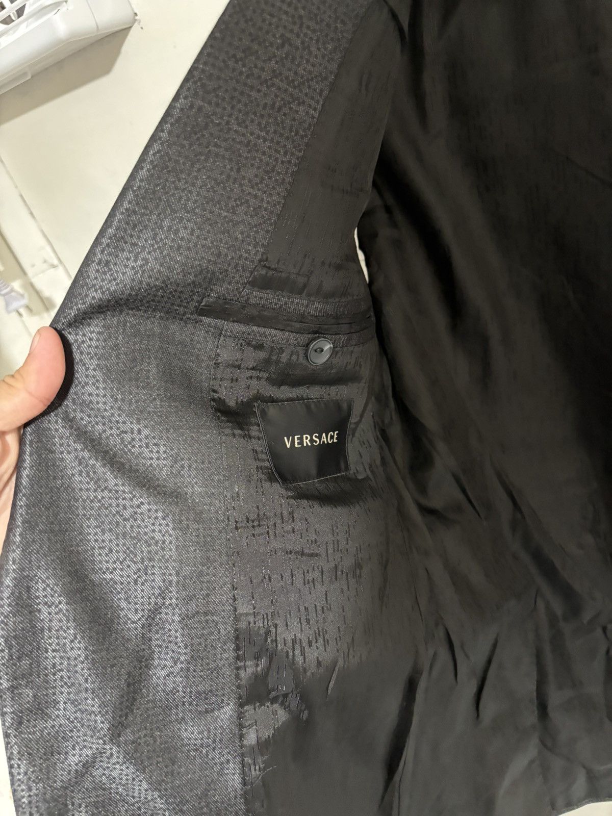 Versace Versace Tailor Made Slim Fit Blazer Coat Size 48S - 7 Thumbnail