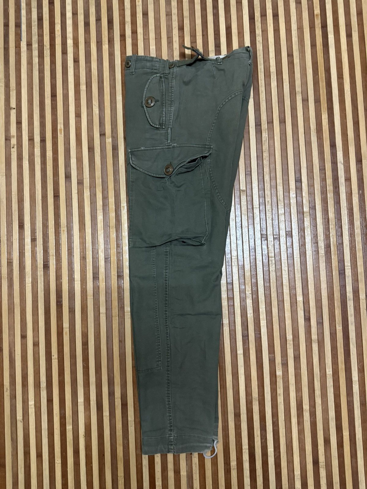 Vintage Vintage Japanese Brand Military Style Cargo Pants Streetwear Size US 30 / EU 46 - 9 Thumbnail