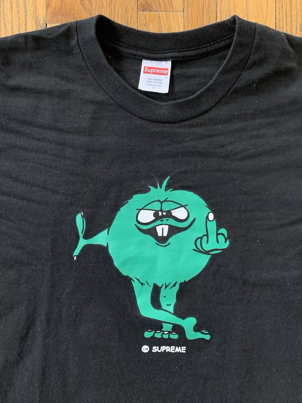 Supreme Supreme Camacho T-Shirt Large Black FW23 Size US L / EU 52-54 / 3 - 2 Thumbnail
