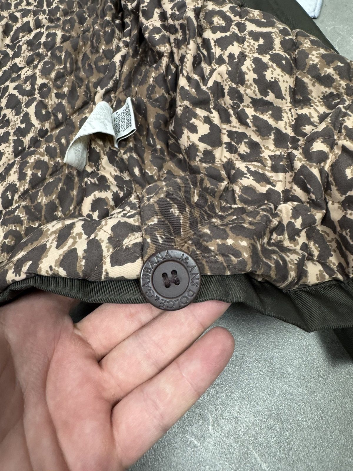 Dolce & Gabbana Dolce Gabana Alaska Khaki Fur Jacket Size S Size S / US 4 / IT 40 - 13 Thumbnail