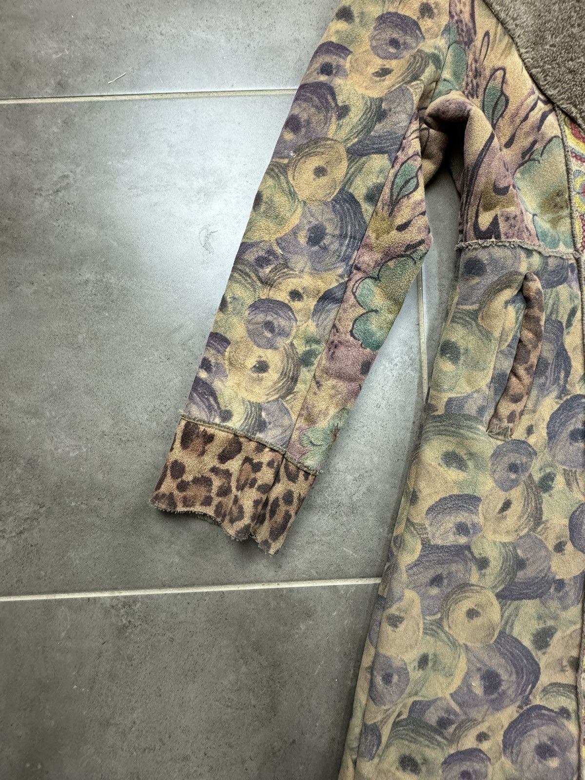 Vintage Style Stella Morgan Leopard Patchwork Size 10