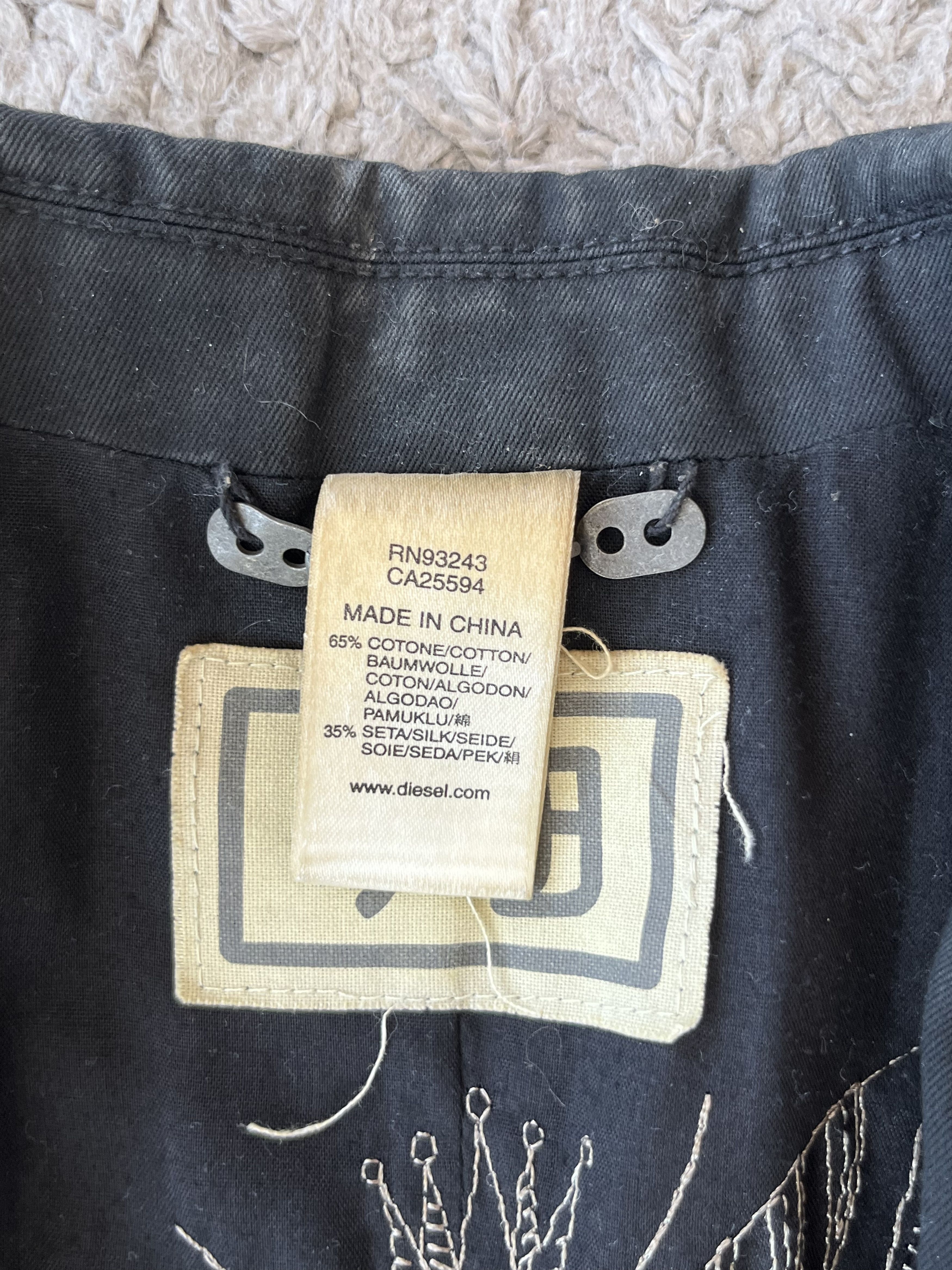 Diesel DIESEL Vintage Blazer Japanese Style MADE IN CHINA Size 42L - 9 Thumbnail
