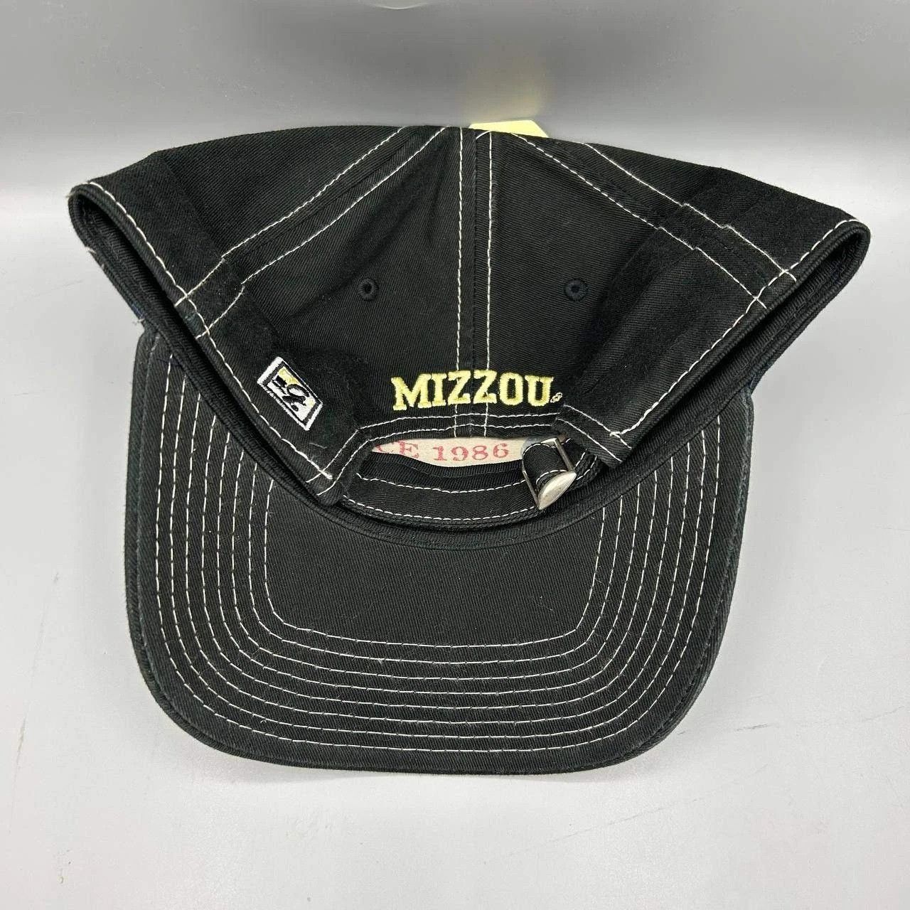 The Game Vintage Missouri Tigers Hat Men Black NCAA Strap Back Cotton Size ONE SIZE - 7 Thumbnail