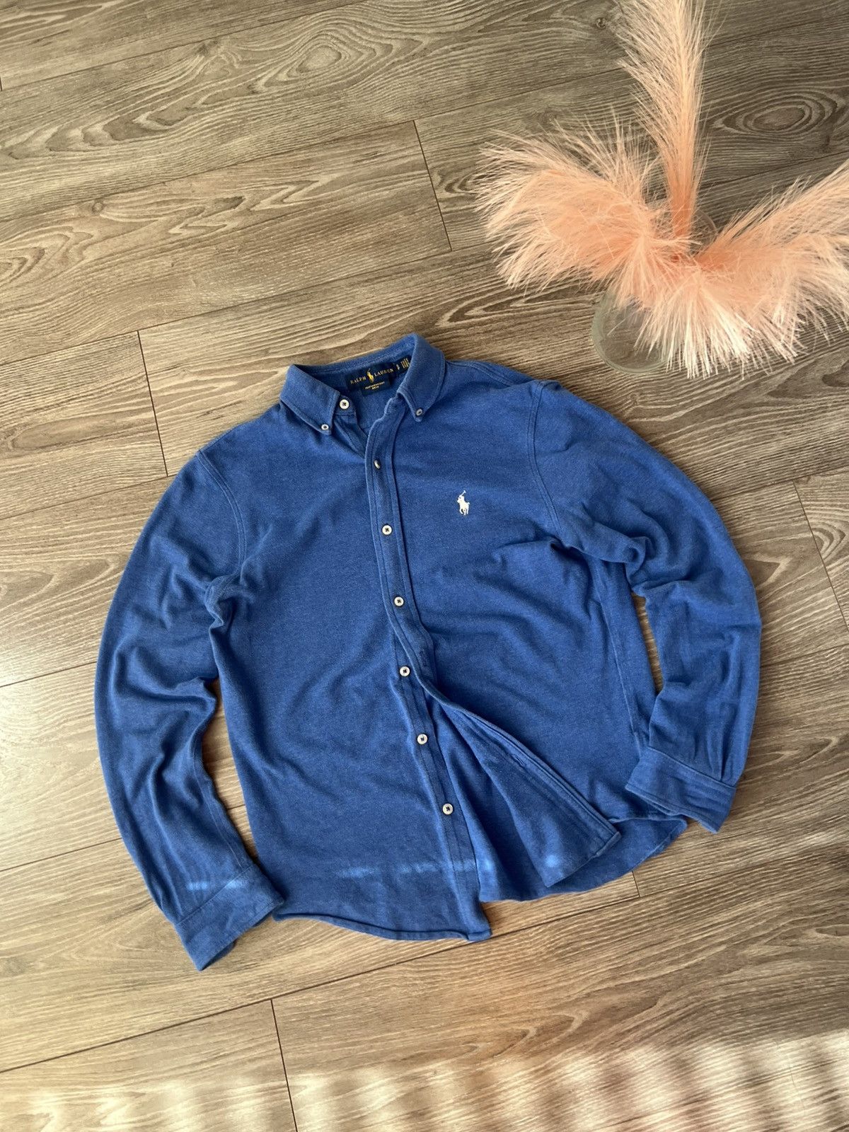 Polo Ralph Lauren ‼️Polo Ralph Lauren Featherweight Mesh Cotton Classic Shirt‼️ Size US S / EU 44-46 / 1 - 7 Thumbnail