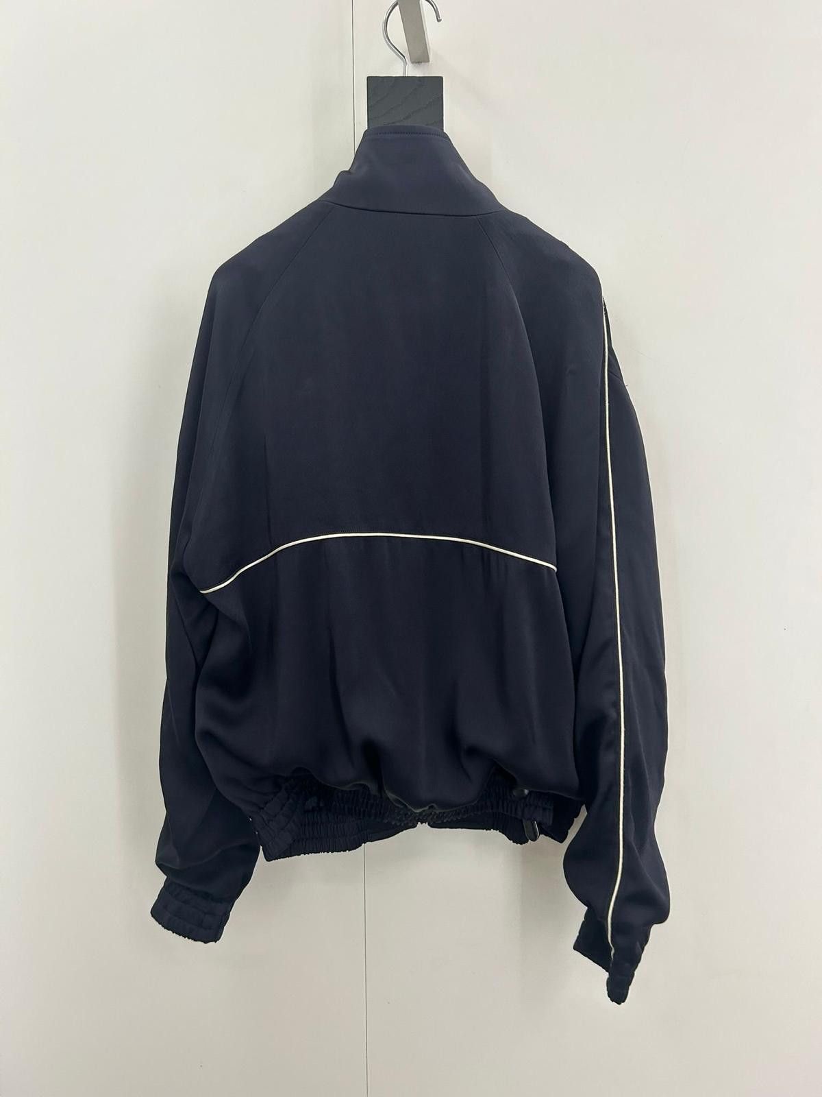 Saint Laurent Paris Teddy Jacket with contrasting piping, ribbed edges Size US S / EU 44-46 / 1 - 3 Thumbnail