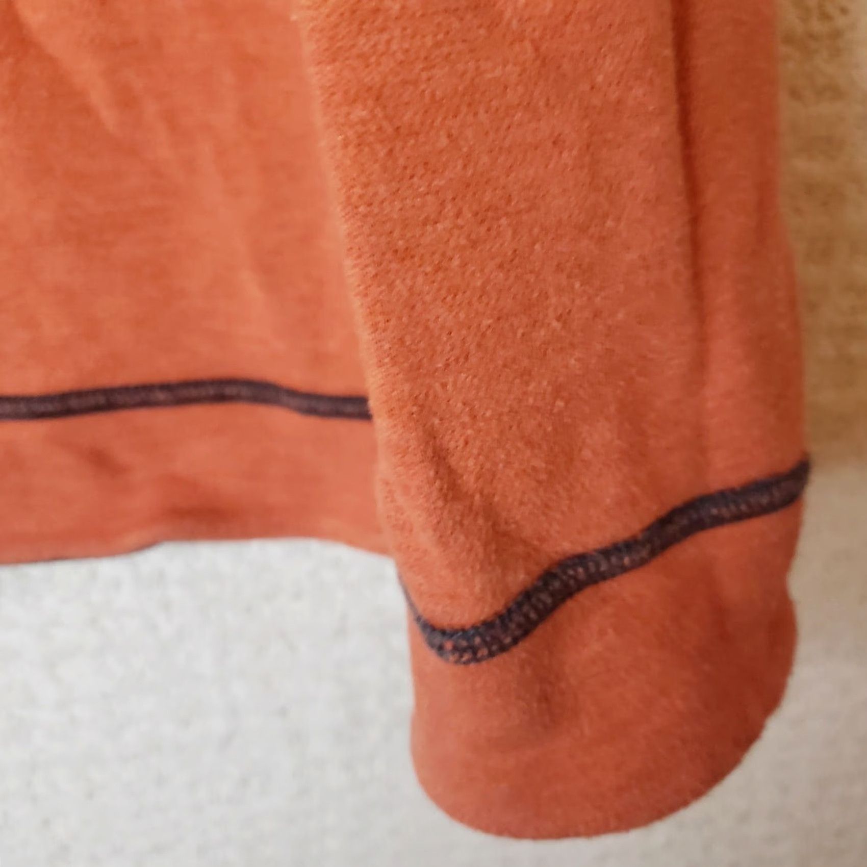 Tommy Bahama Tommy Bahama XL Sweatshirt Reversible Crewneck Cotton Long Sleeve Brown/Orange Size US XL / EU 56 / 4 - 7 Thumbnail