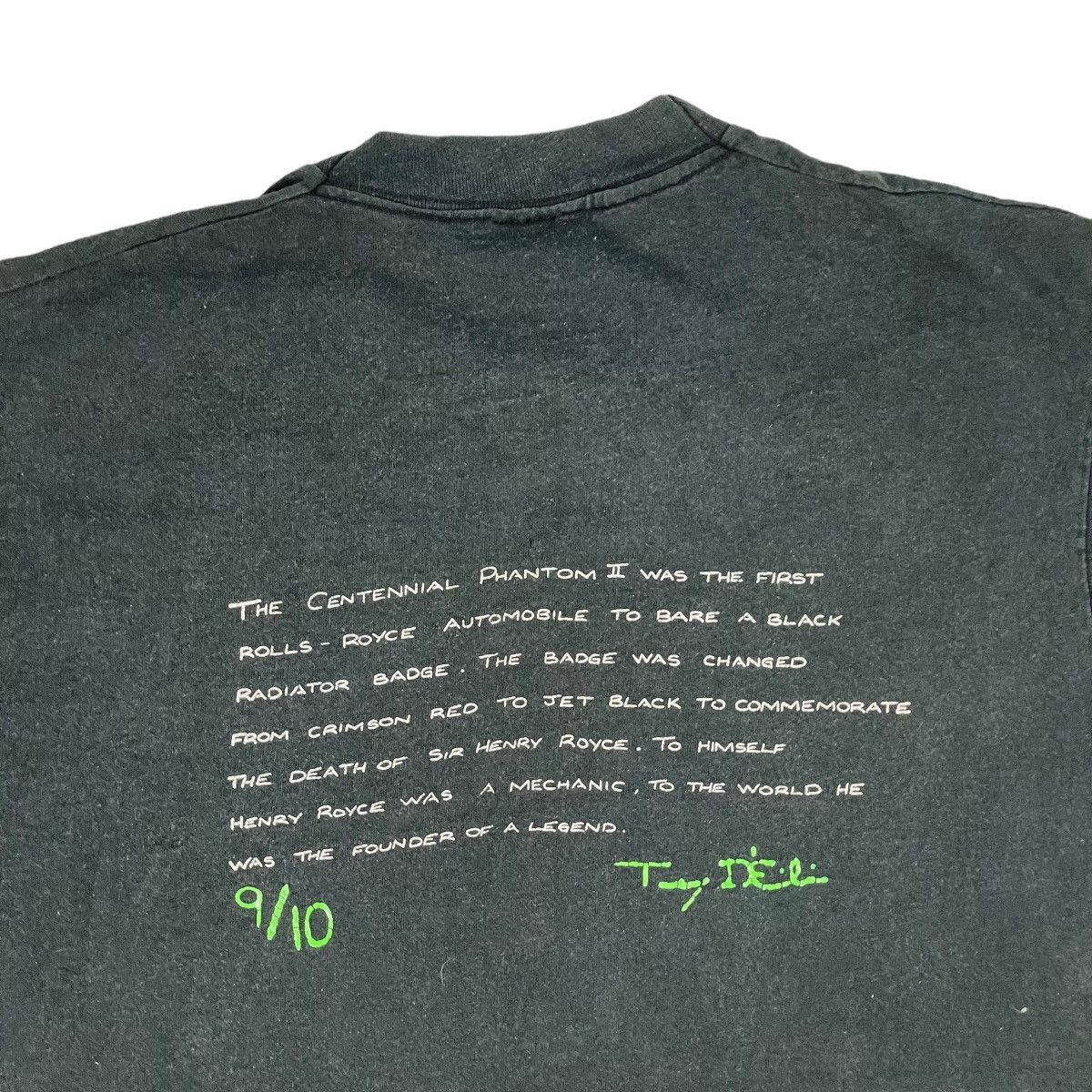 Fruit Of The Loom 1933 Rolls-Royce Centennial Phantom 2 Tee Size US XL / EU 56 / 4 - 9 Thumbnail