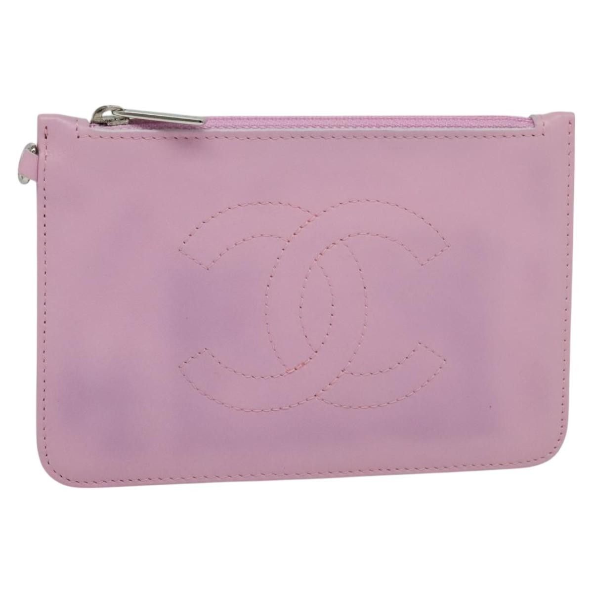 Chanel Chanel CC O Case Pouch Goatskin Size ONE SIZE - 1 Thumbnail