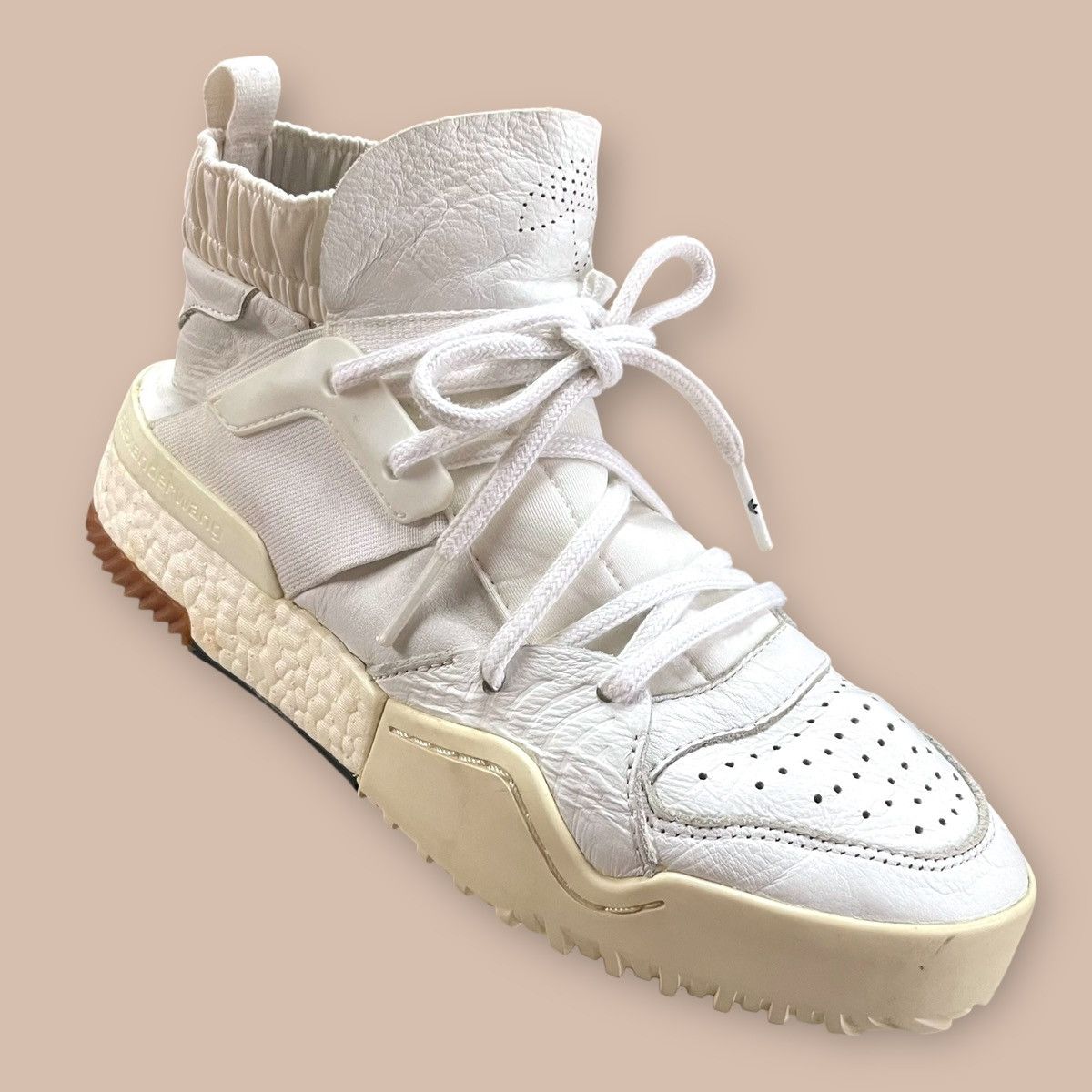 Adidas × Alexander Wang Adidas X Alexander Wang Bball "Triple White" Size US 7.5 / EU 40-41 - 11 Thumbnail