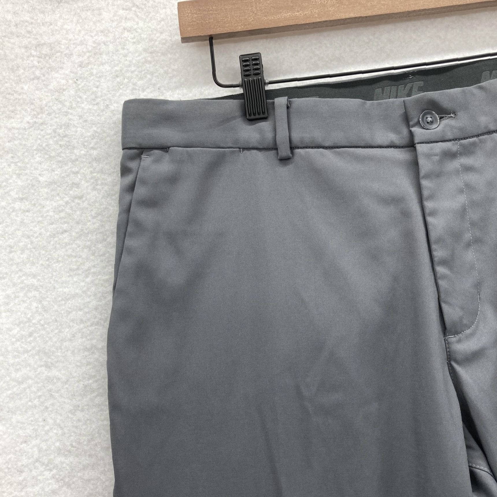 Nike Nike Golf Pants Mens 34x30 Gray Dri-FIT Standard Fit Stretch Active Performance Pants Size US 34 / EU 50 - 3 Thumbnail