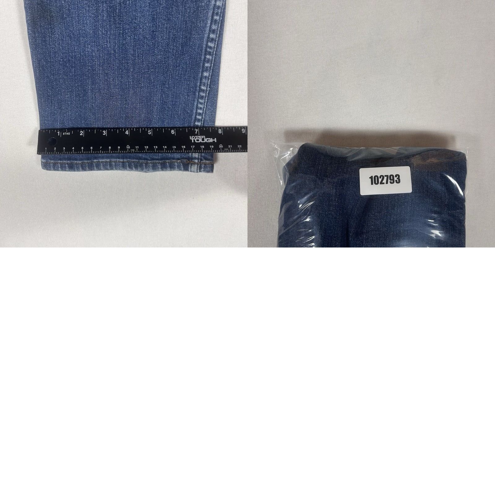 Carhartt Carhartt Jeans Womens 6 Short Blue Denim 6S STAINED Straight Jeans Carhartt Original Fit 5-Pocket Womens Size 28" / US 6 / IT 42 - 9 Thumbnail