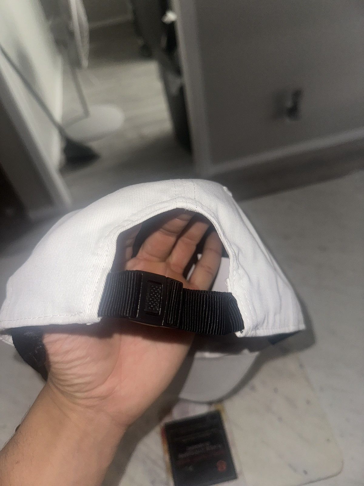 Moncler Moncler white hat Size ONE SIZE - 5 Thumbnail