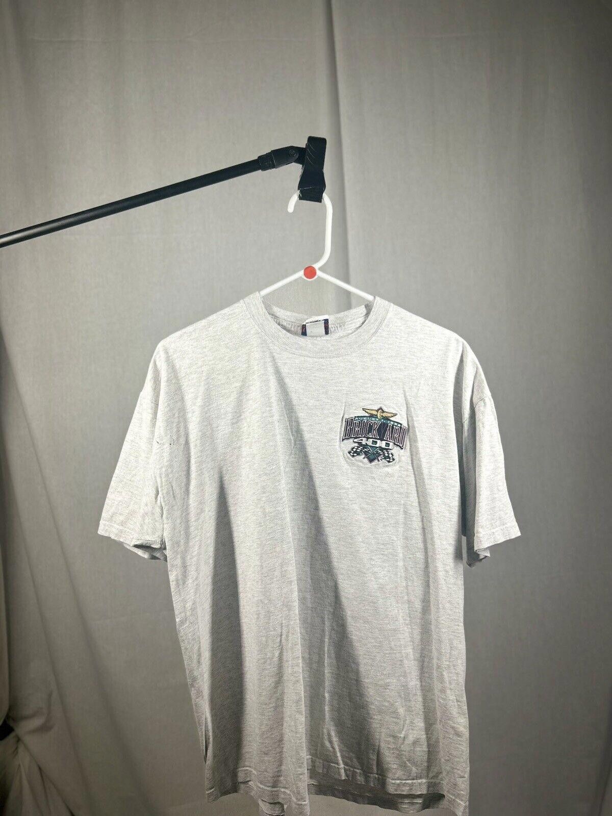 Carrera VTG 1999 Brickyard 400 NASCAR Indy Car Racing T-Shirt Size US L / EU 52-54 / 3 - 1 Thumbnail