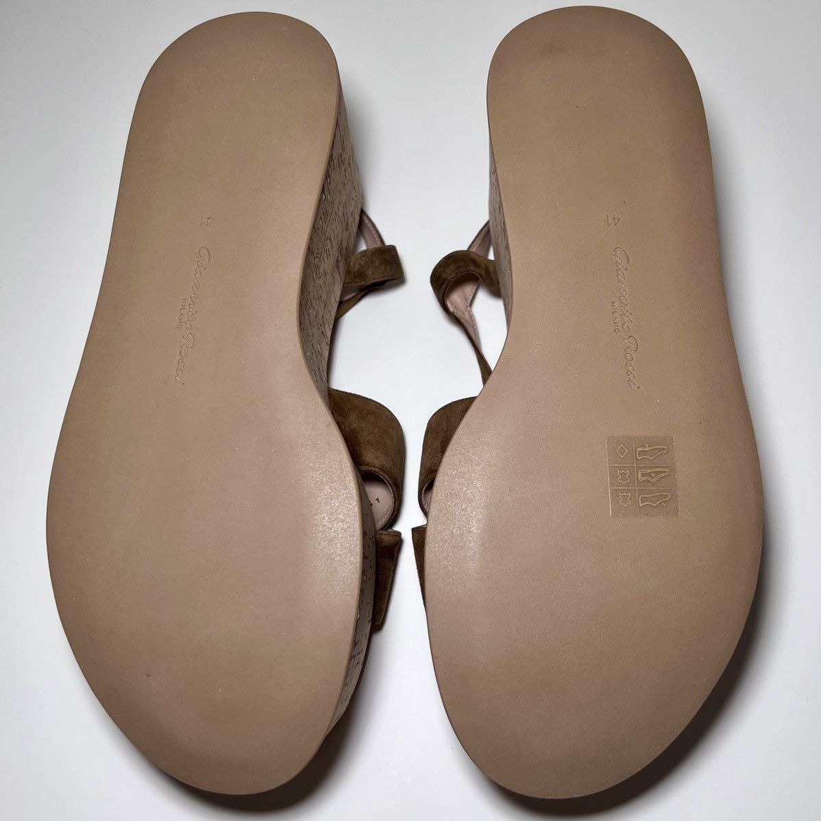 Gianvito Rossi Gianvito Rossi Bebe Wedge Platform Sandals Size US 11 / IT 41 - 6 Thumbnail