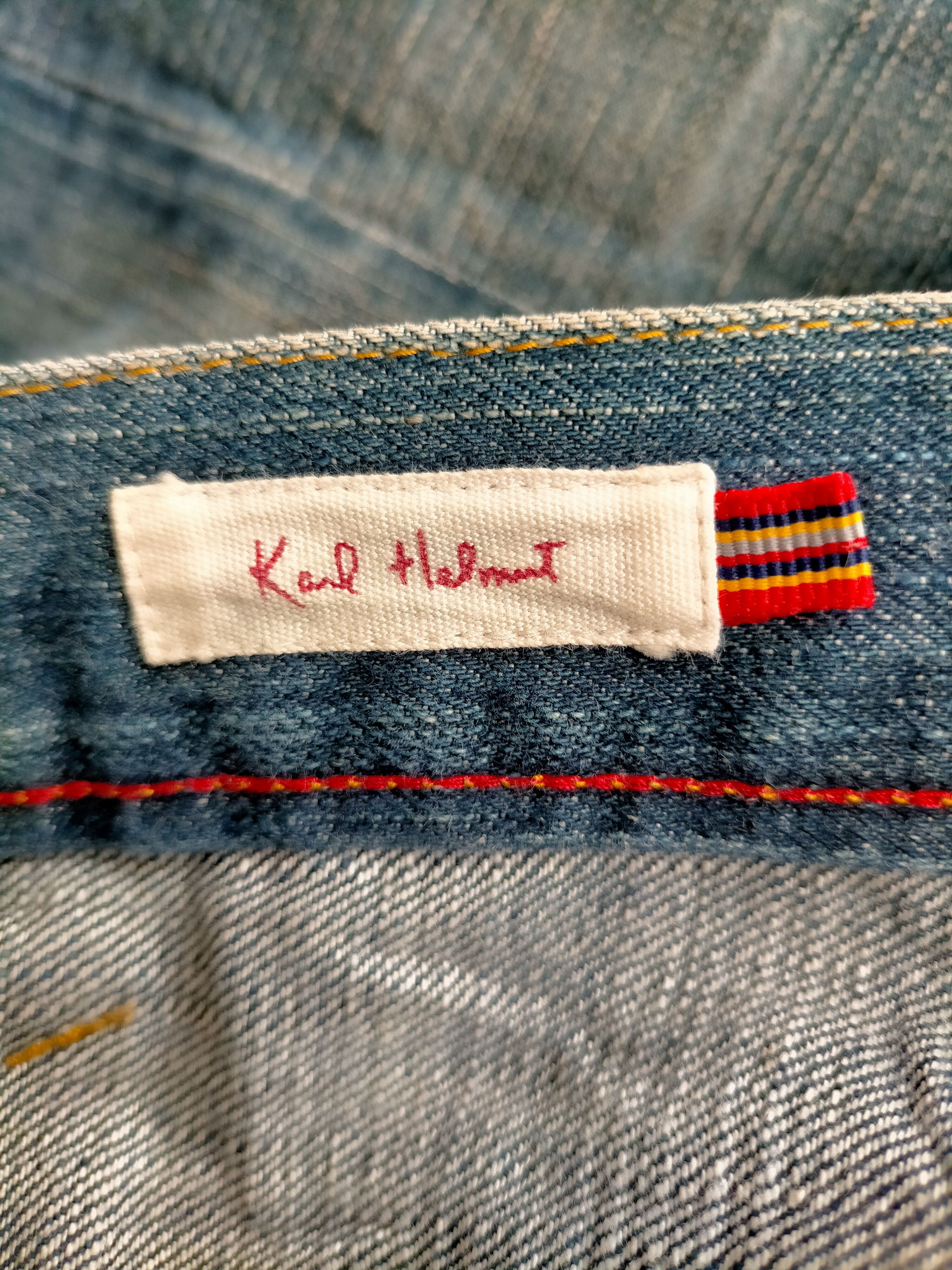Japanese Brand Karl Helmut Hagi Patchwork Jeans Size US 34 / EU 50 - 23 Thumbnail