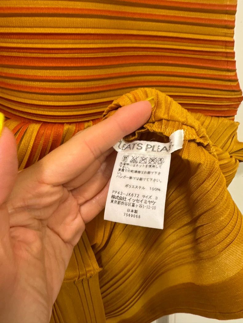 Issey Miyake Issey Miyake size:3 Orange vest Size XS / US 0-2 / IT 36-38 - 7 Thumbnail