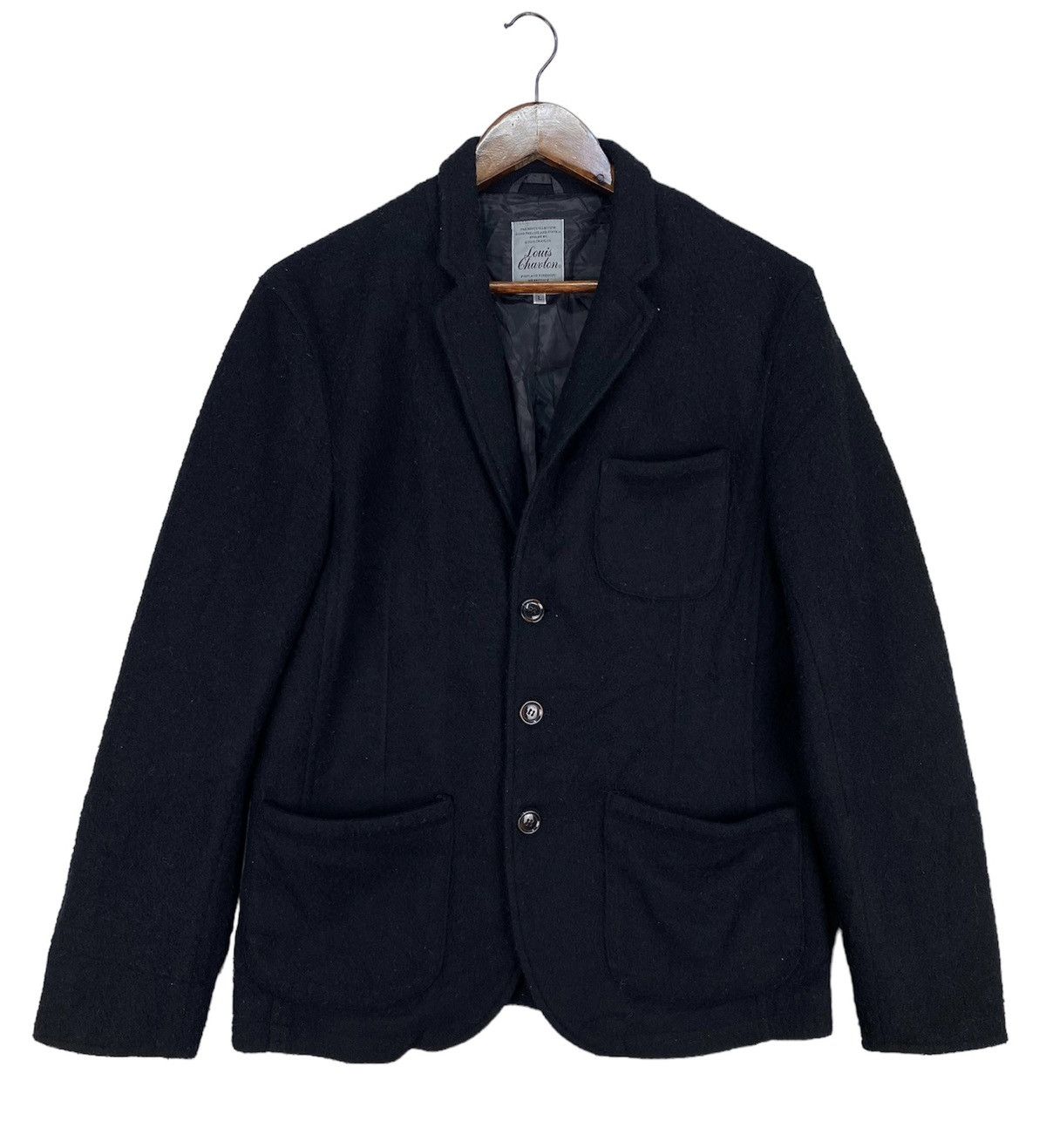 Japanese Brand Louis Chavlon Button Jacket/Coat Size US L / EU 52-54 / 3 - 1 Thumbnail